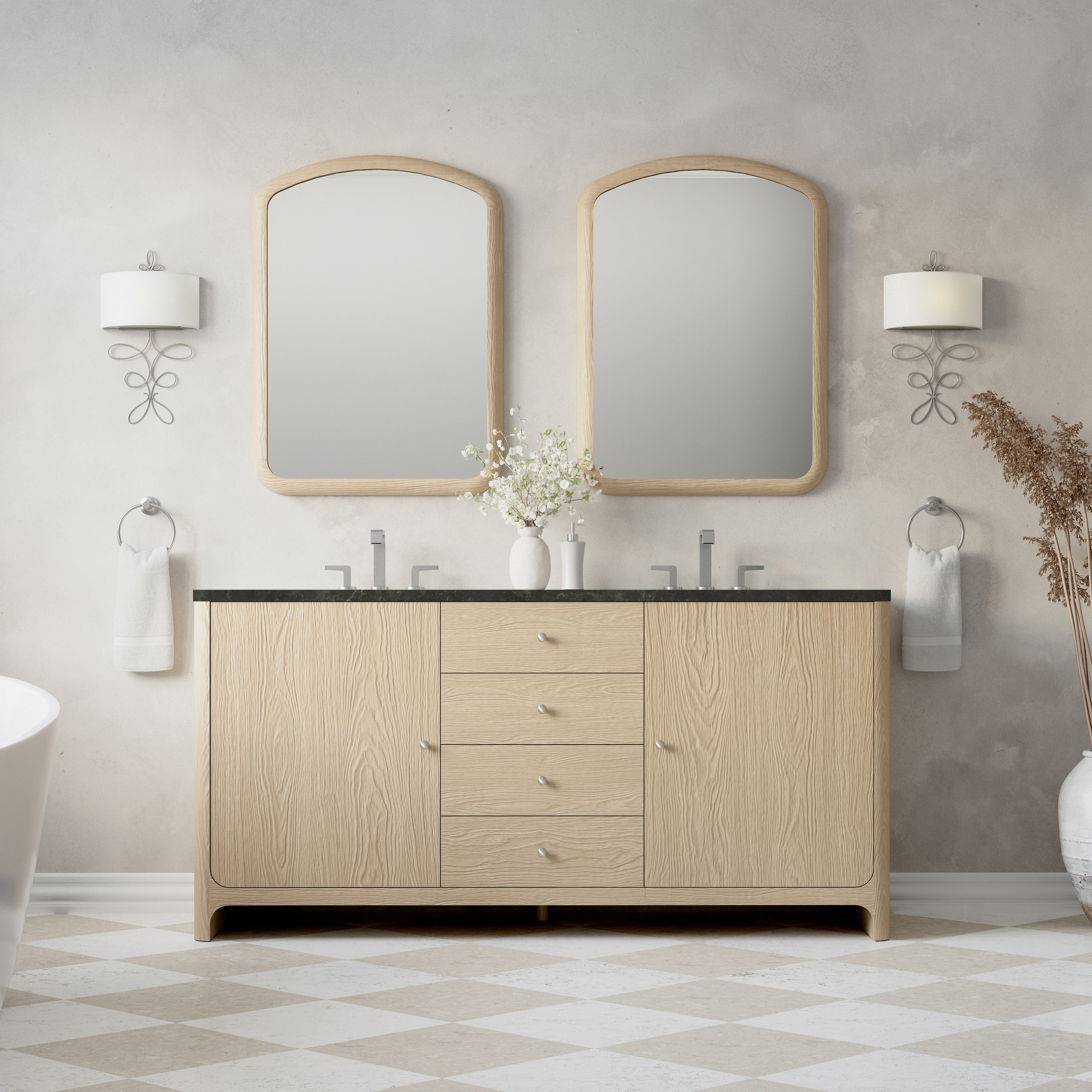 Gracyn 72" Single Vanity - 3cm Stone Top