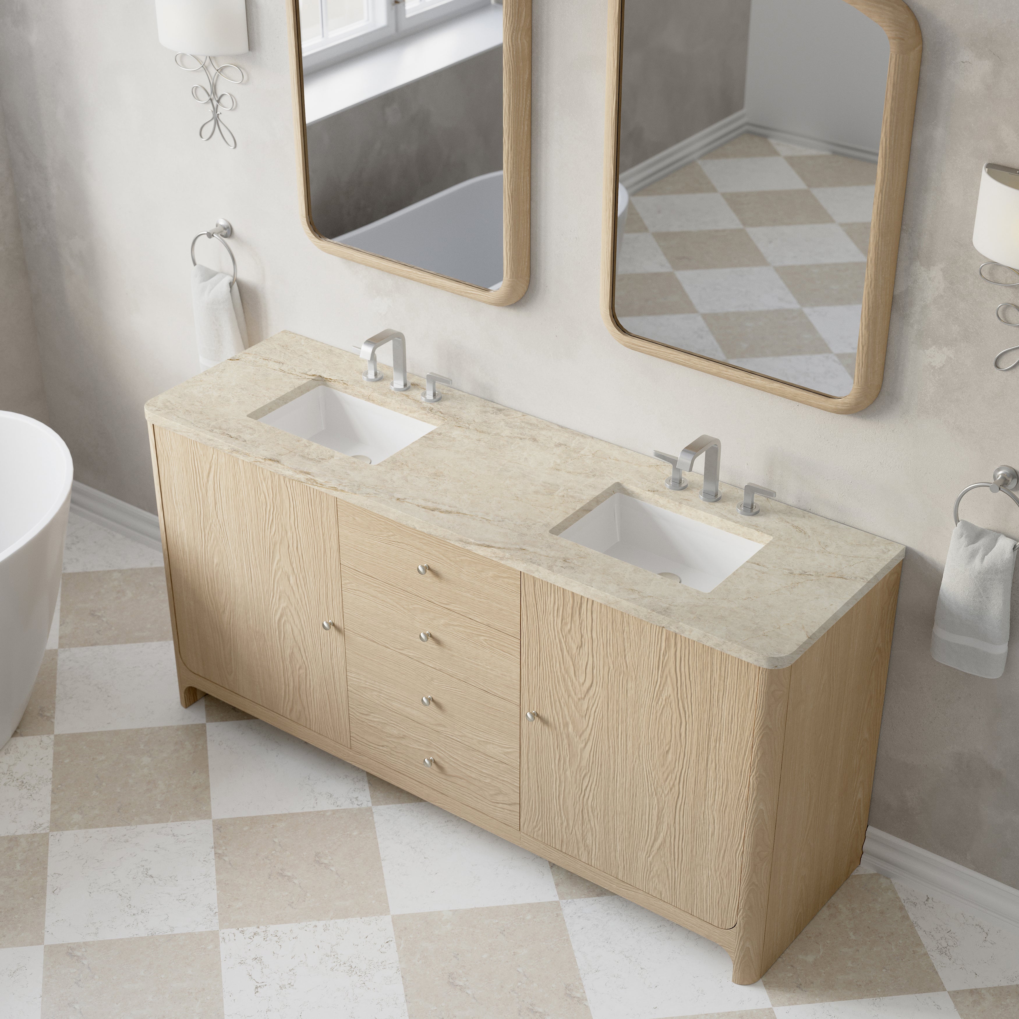 Gracyn 72" Single Vanity - 3cm Stone Top