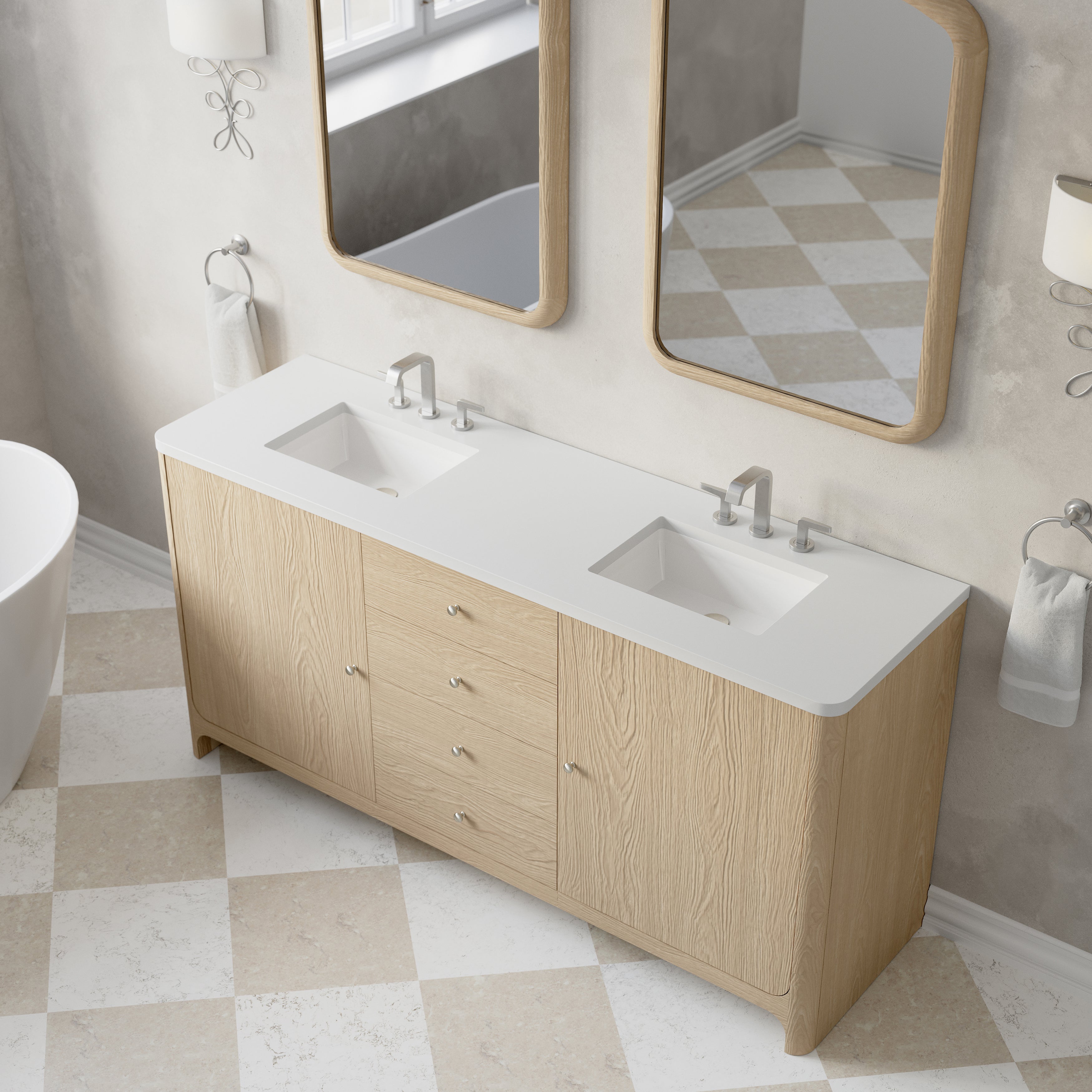 Gracyn 72" Single Vanity - 3cm Stone Top