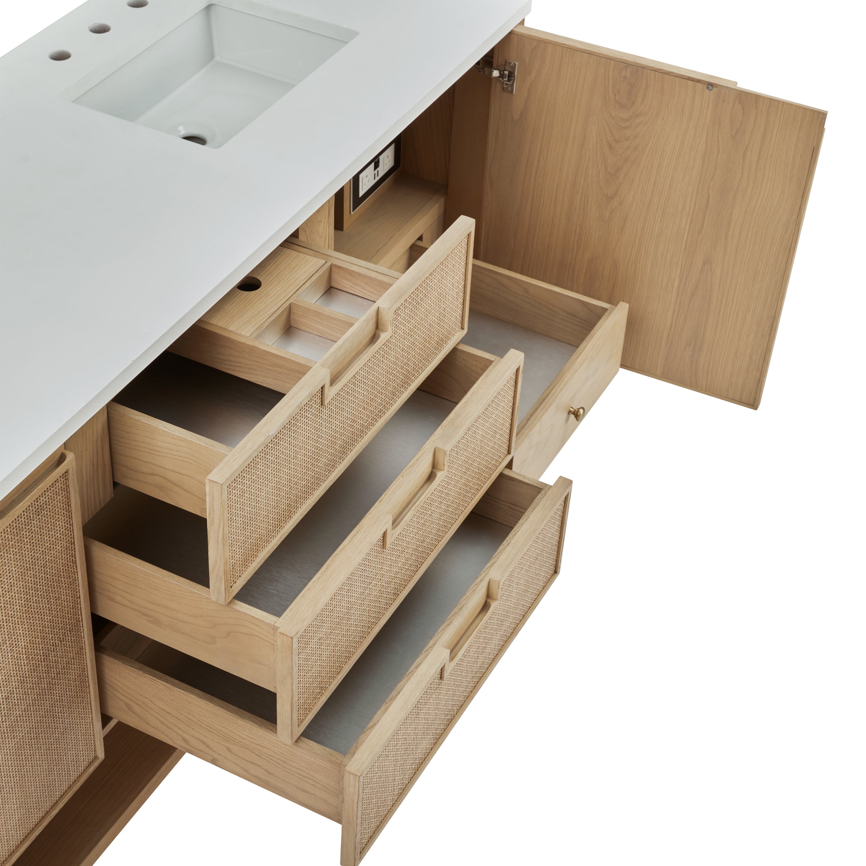 Vanity Solene 72 Double - 3cm Silestone Top