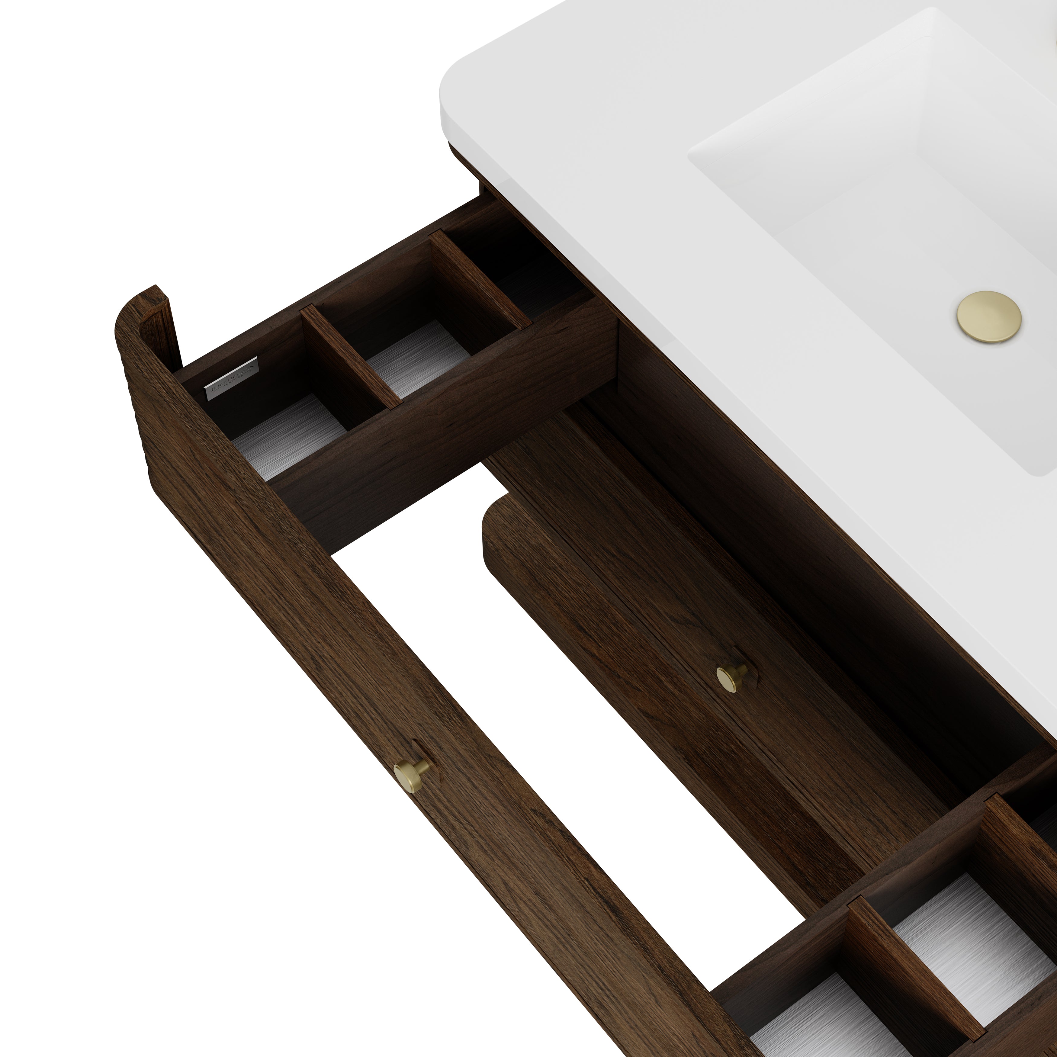 Allamari 72" Double Vanity - 3cm Stone Top