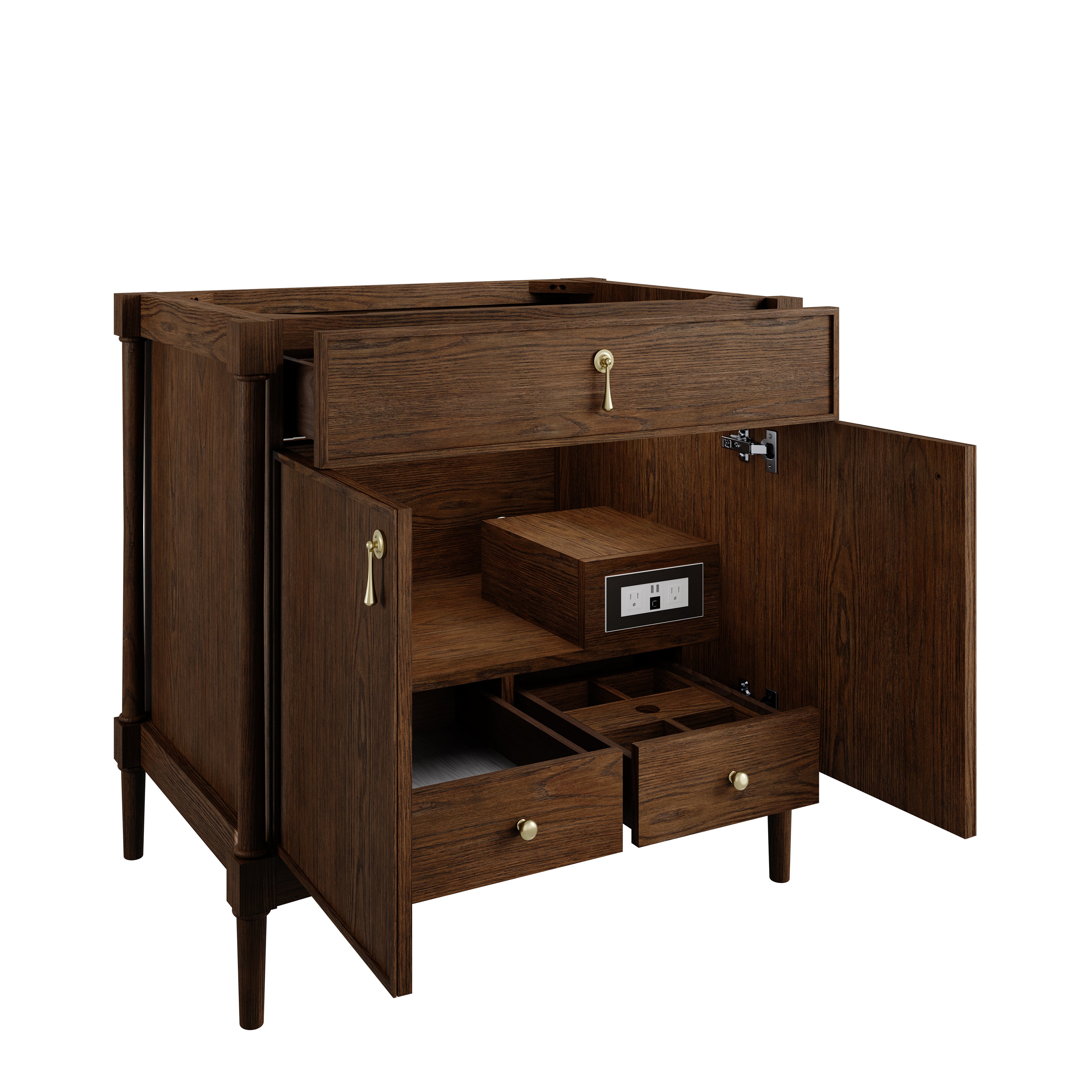Kinnsden 36" Single Vanity - 3cm Stone Top