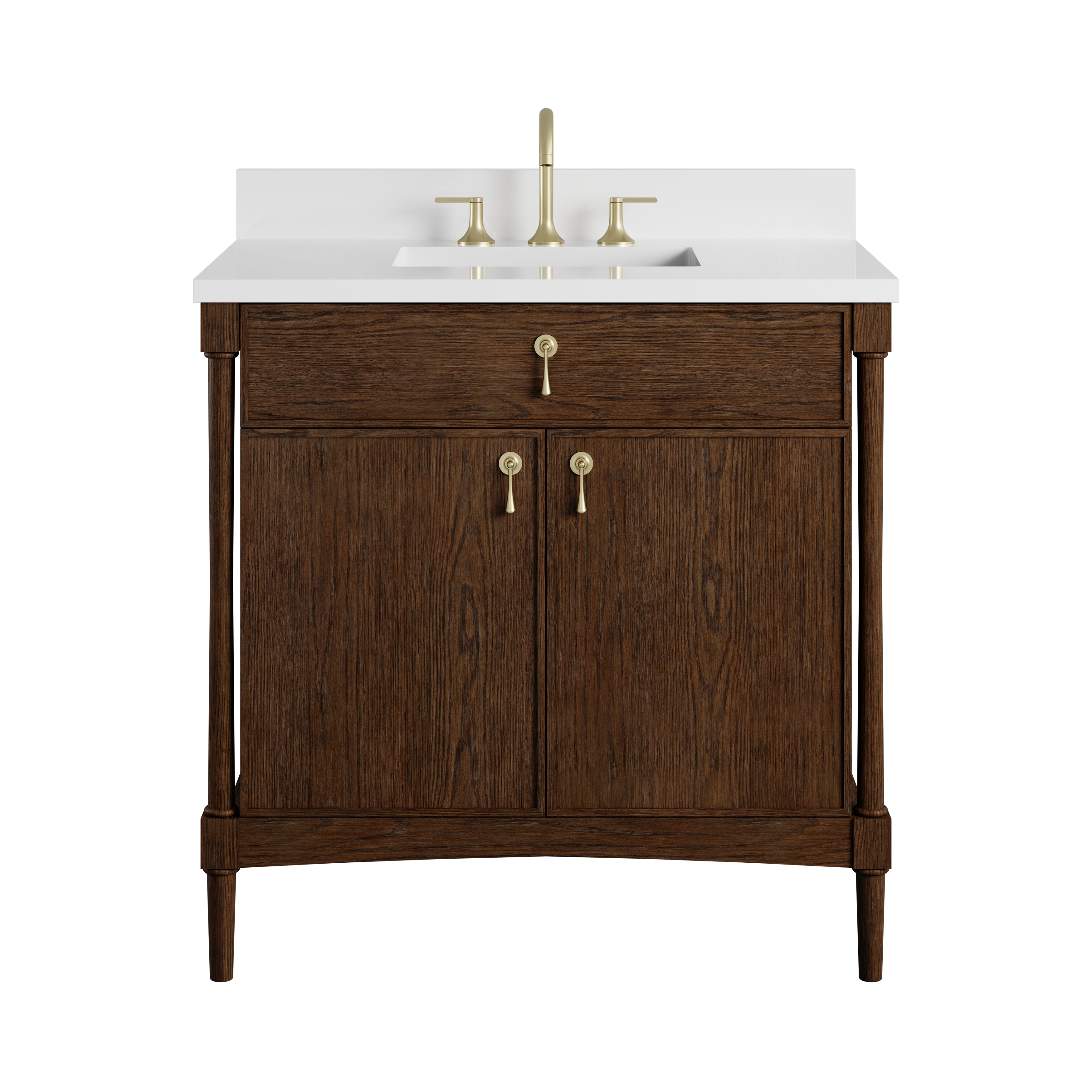 Kinnsden 36" Single Vanity - 3cm Stone Top