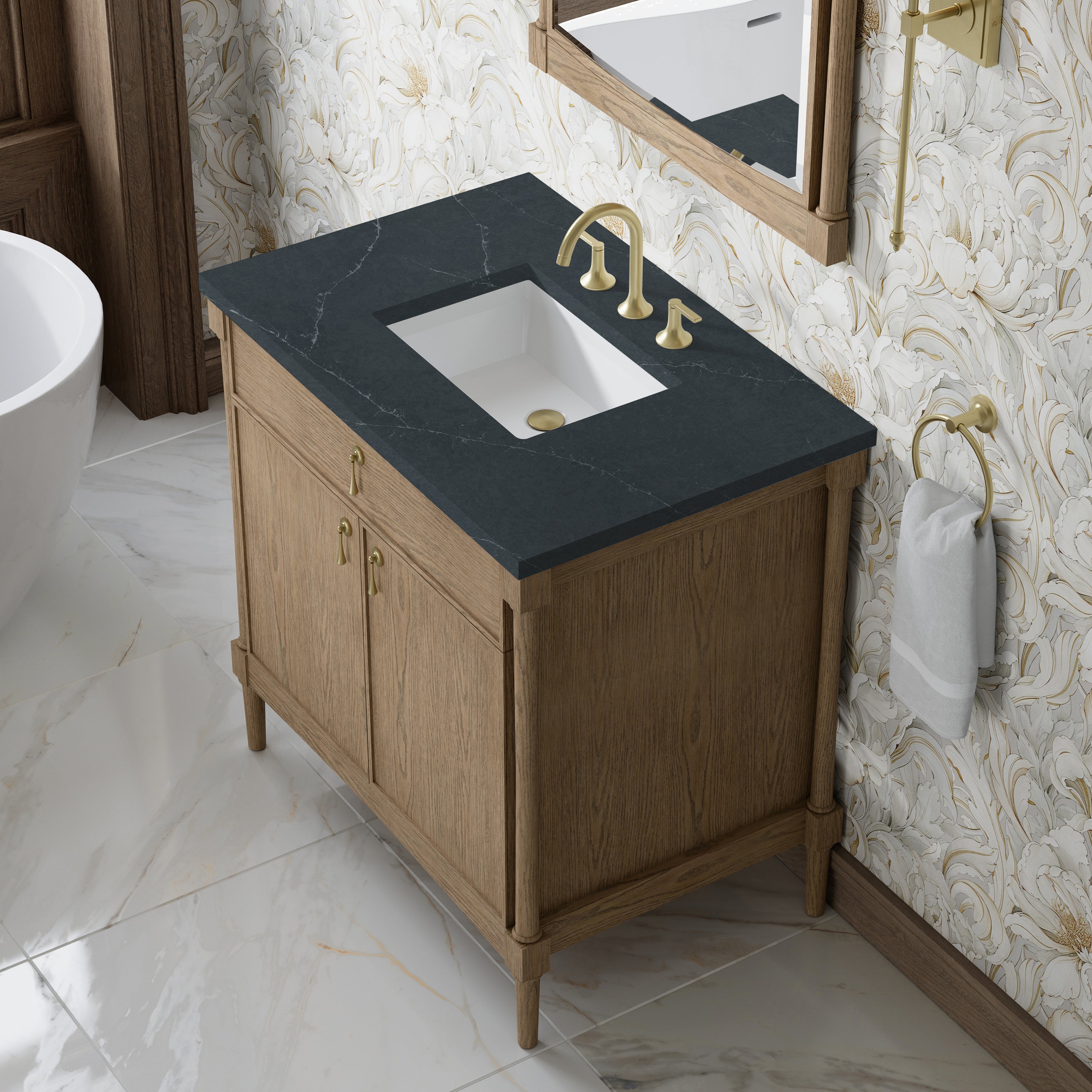Kinnsden 36" Single Vanity - 3cm Stone Top