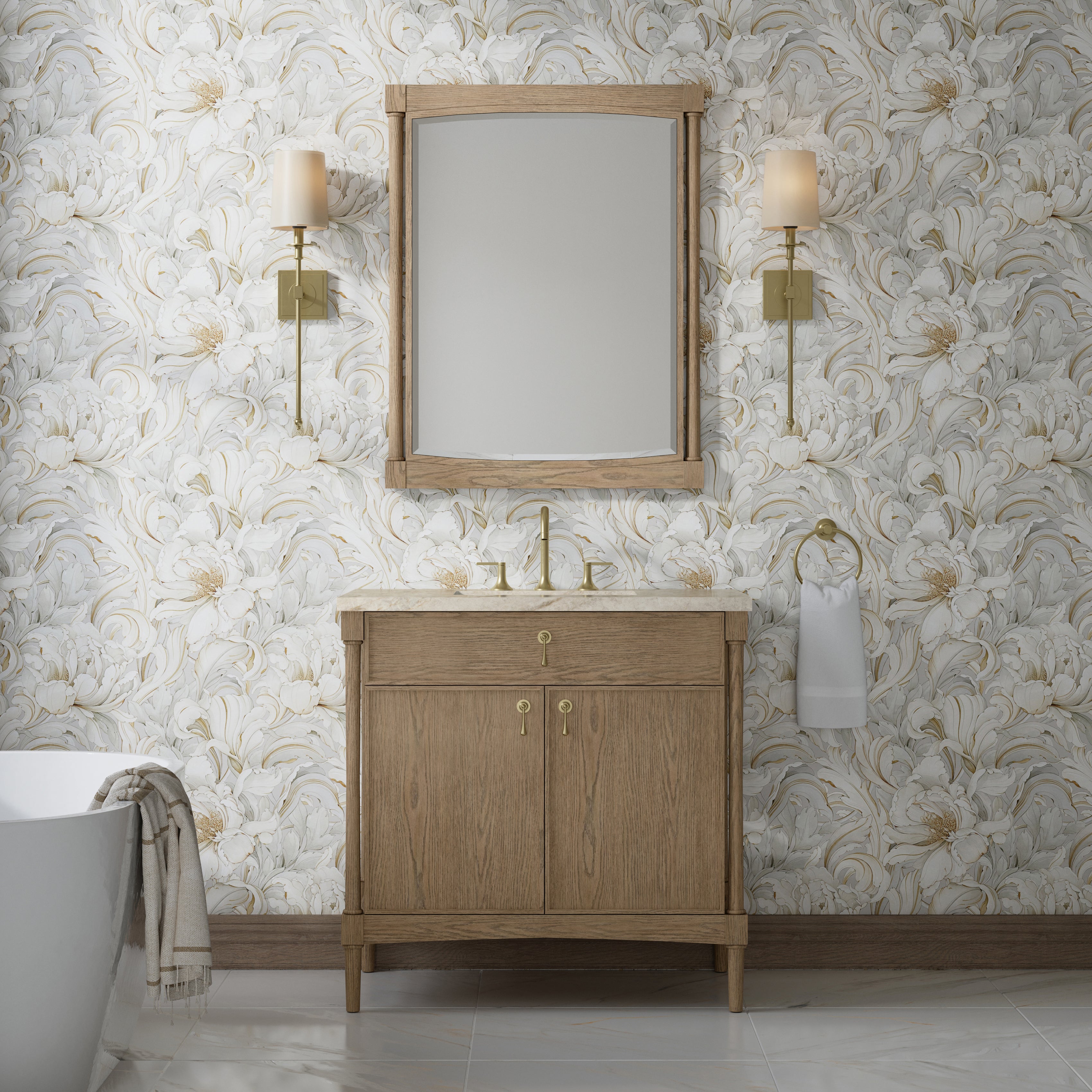 Kinnsden 36" Single Vanity - 3cm Stone Top