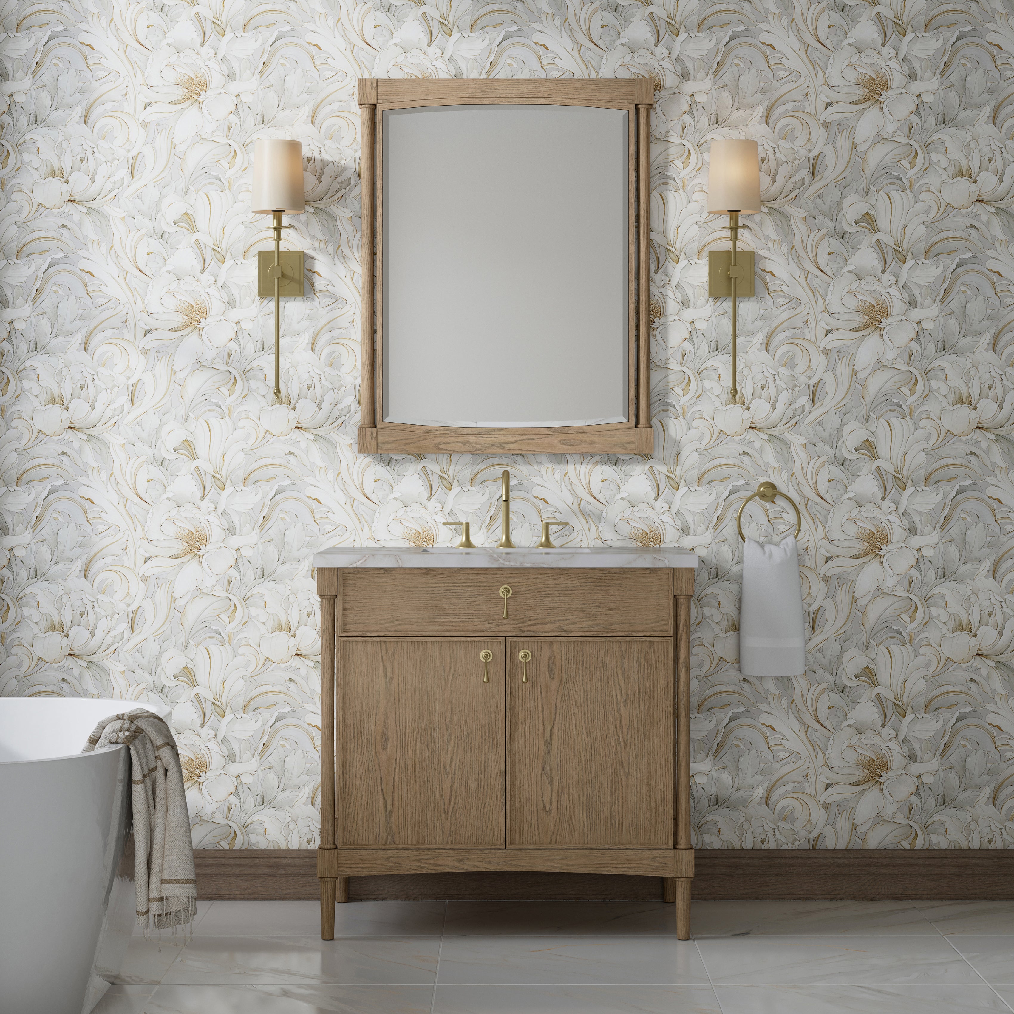 Kinnsden 36" Single Vanity - 3cm Stone Top