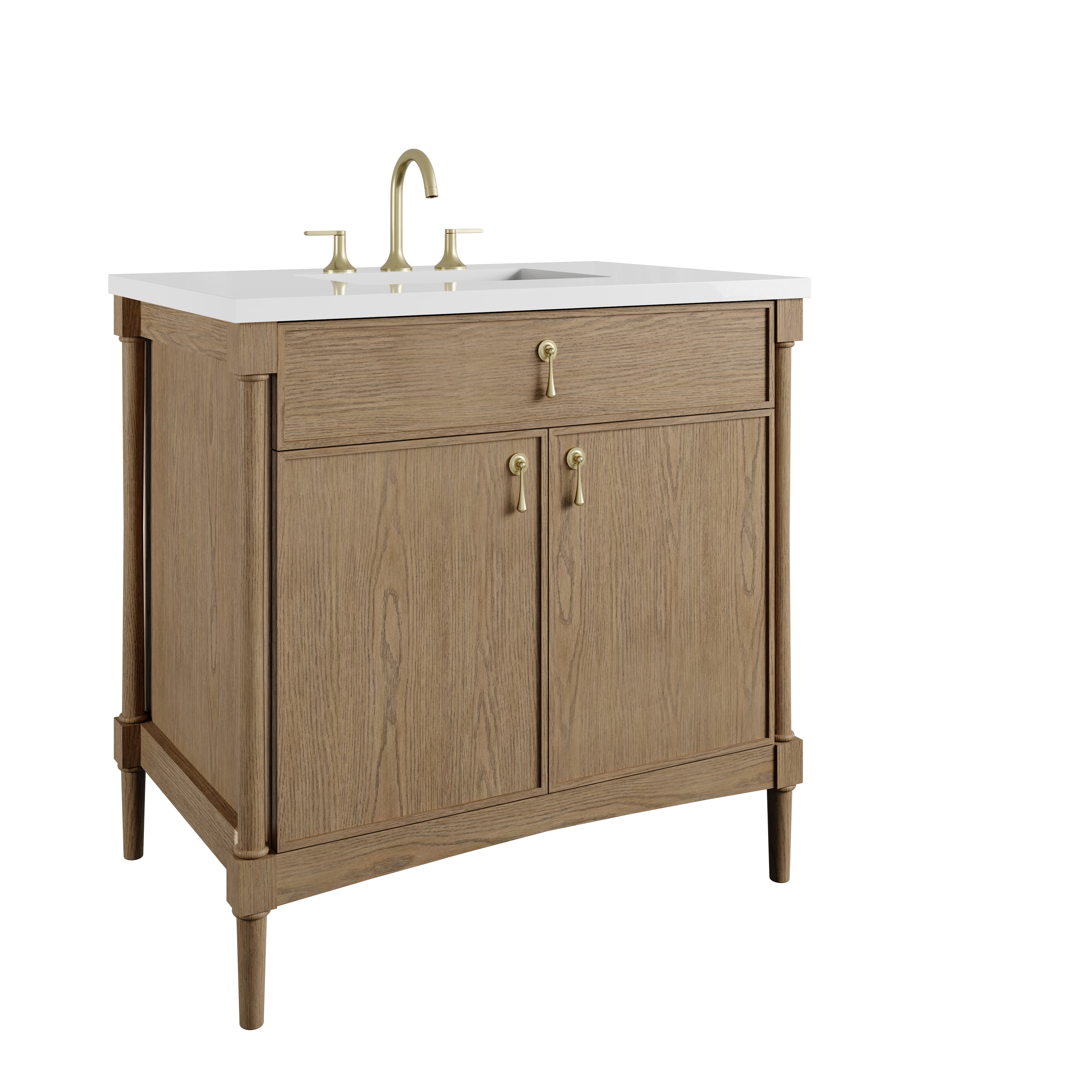 Kinnsden 36" Single Vanity - 3cm Stone Top
