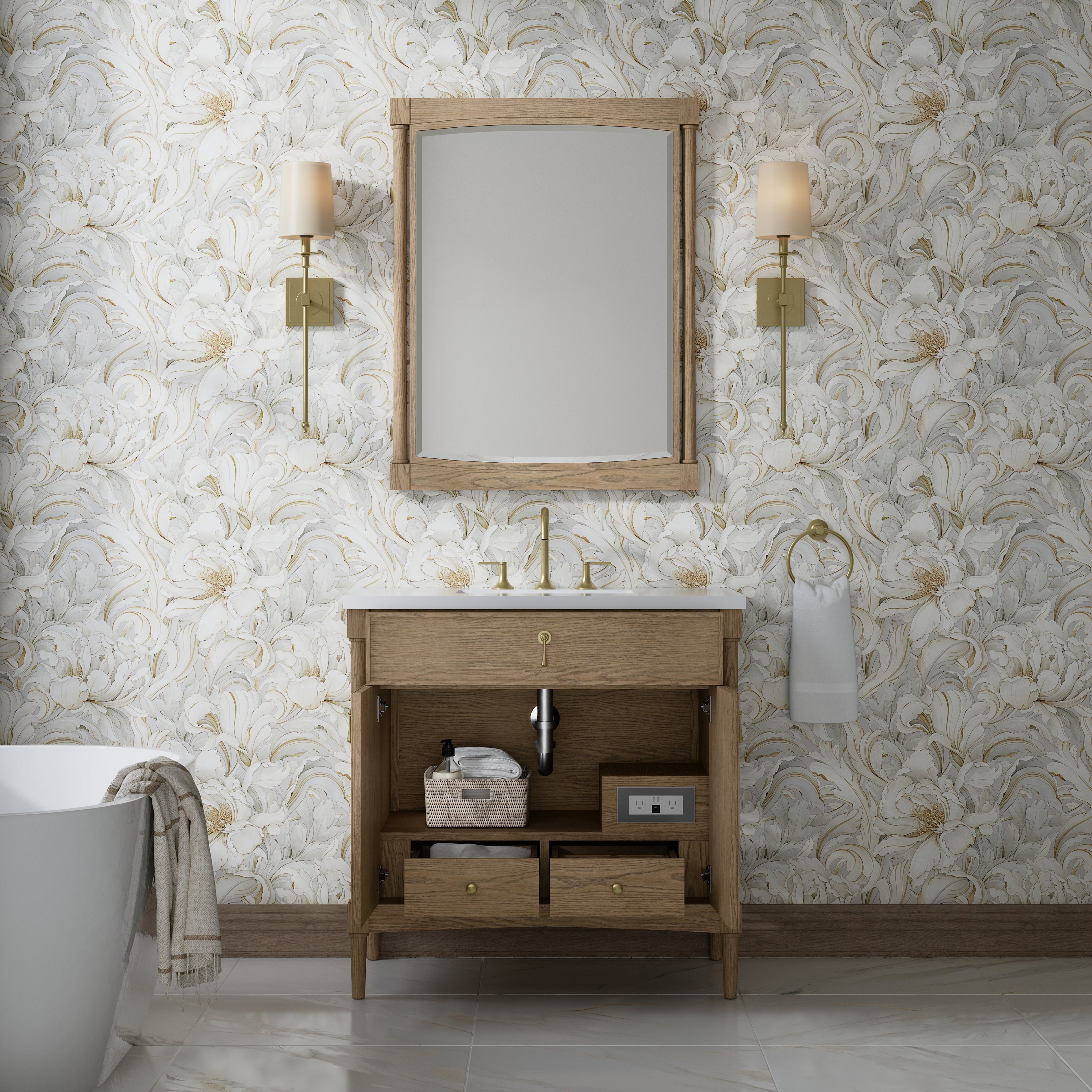 Kinnsden 36" Single Vanity - 3cm Stone Top