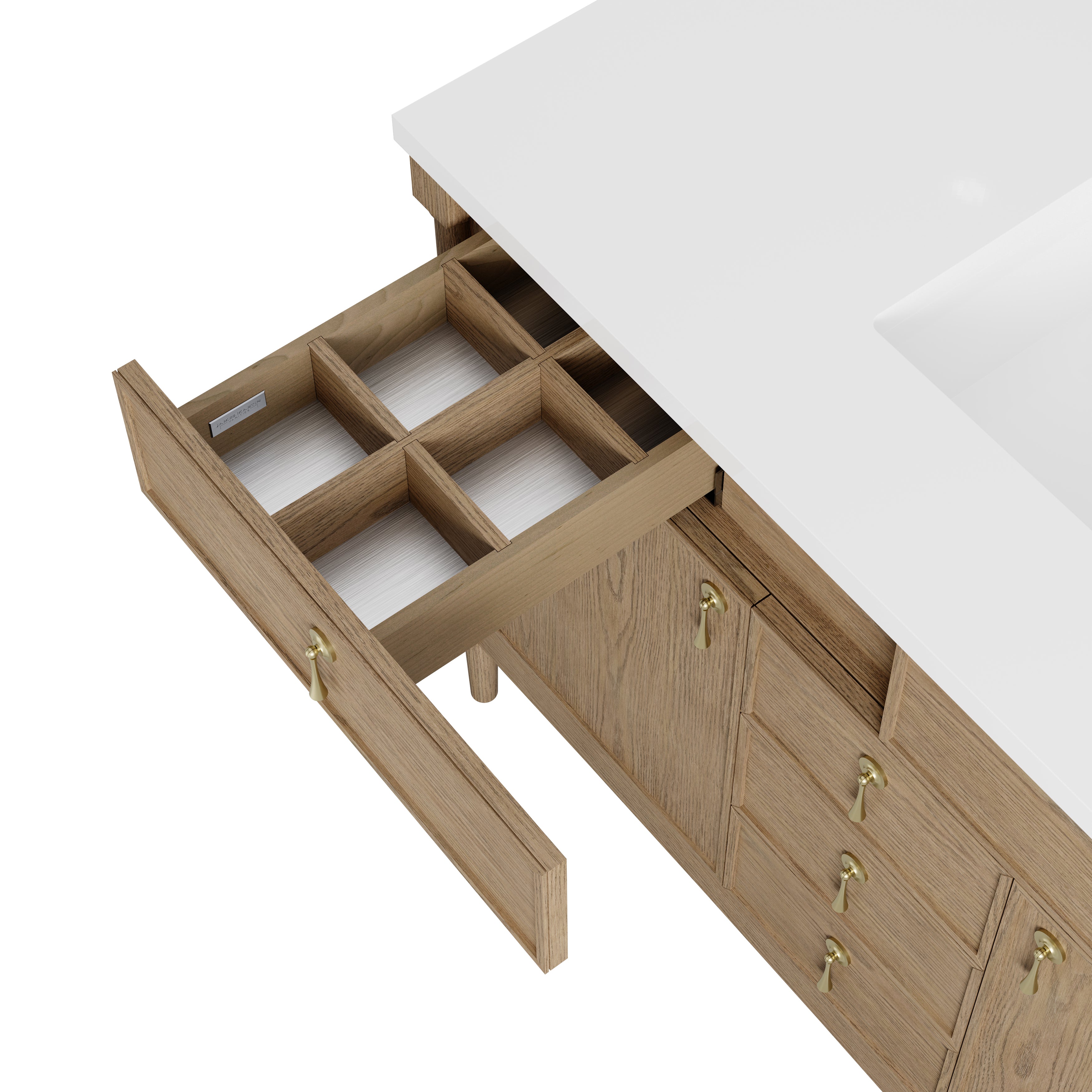 Kinnsden 48" Single Vanity - 3cm Stone Top
