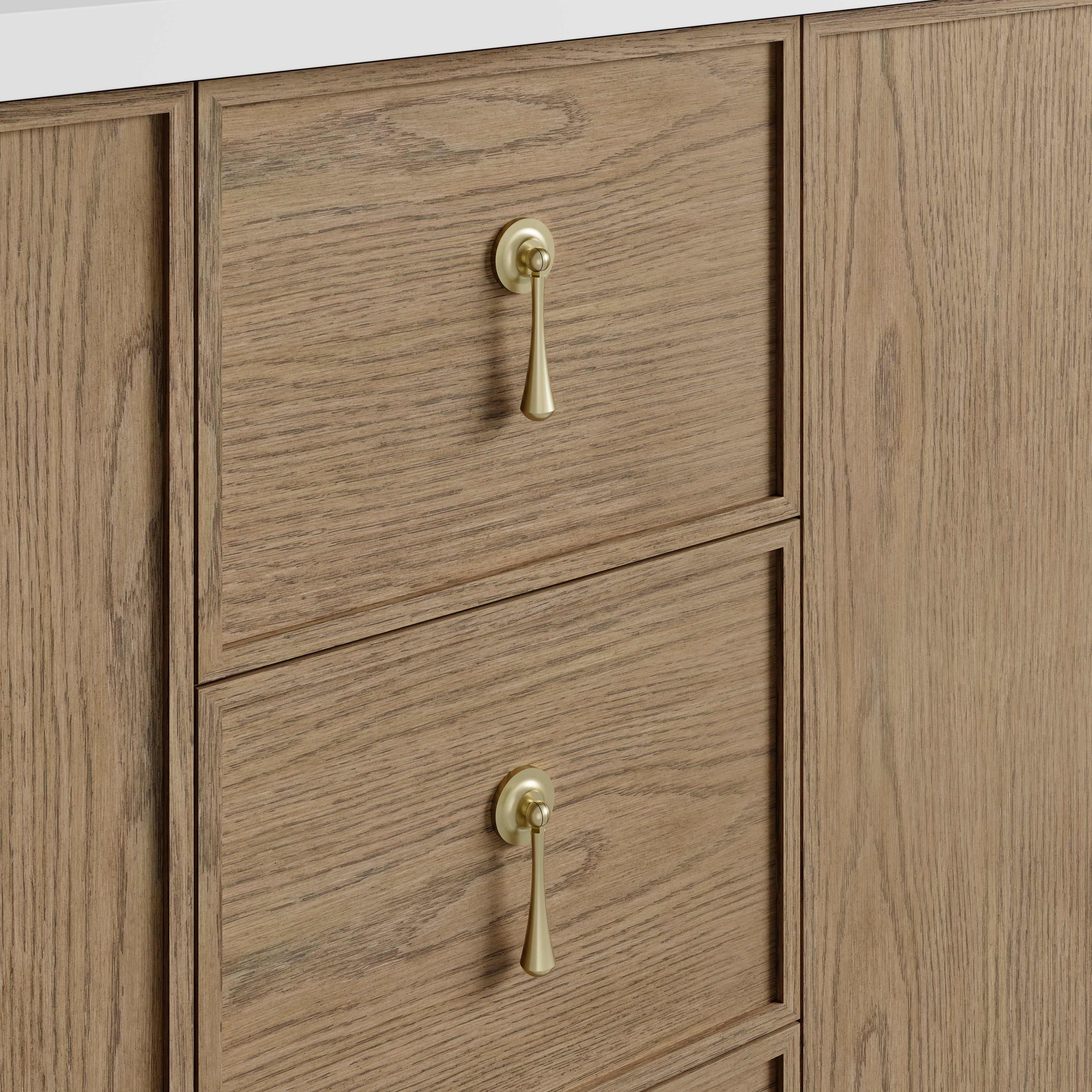 Kinnsden 72" Double Vanity - 3cm Stone Top
