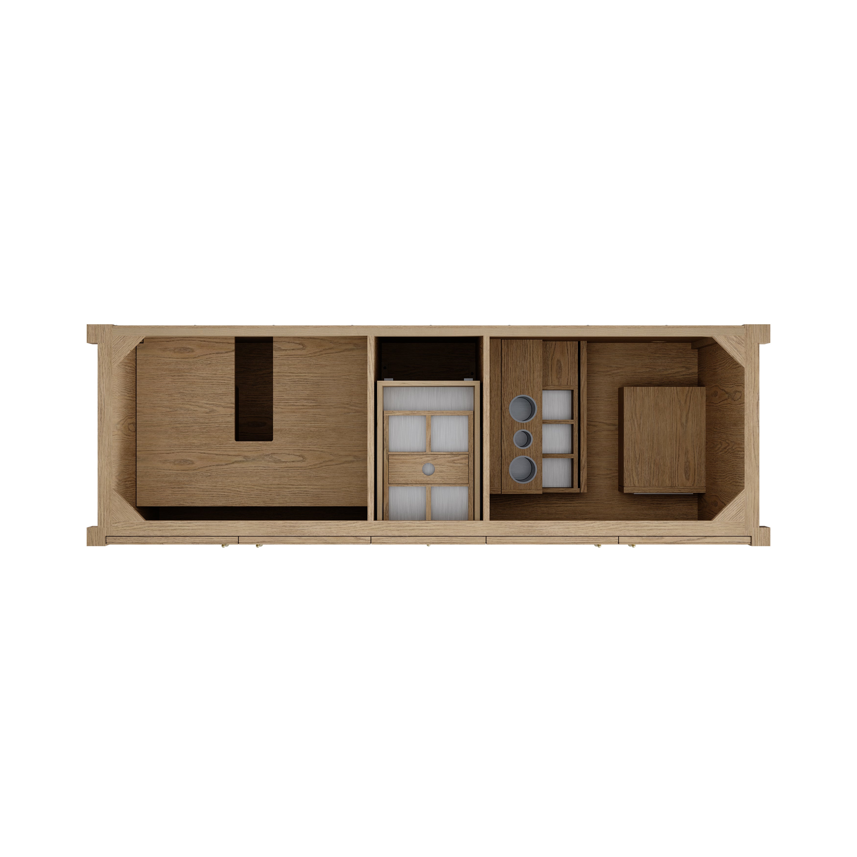 Kinnsden 72" Double Vanity - 3cm Stone Top