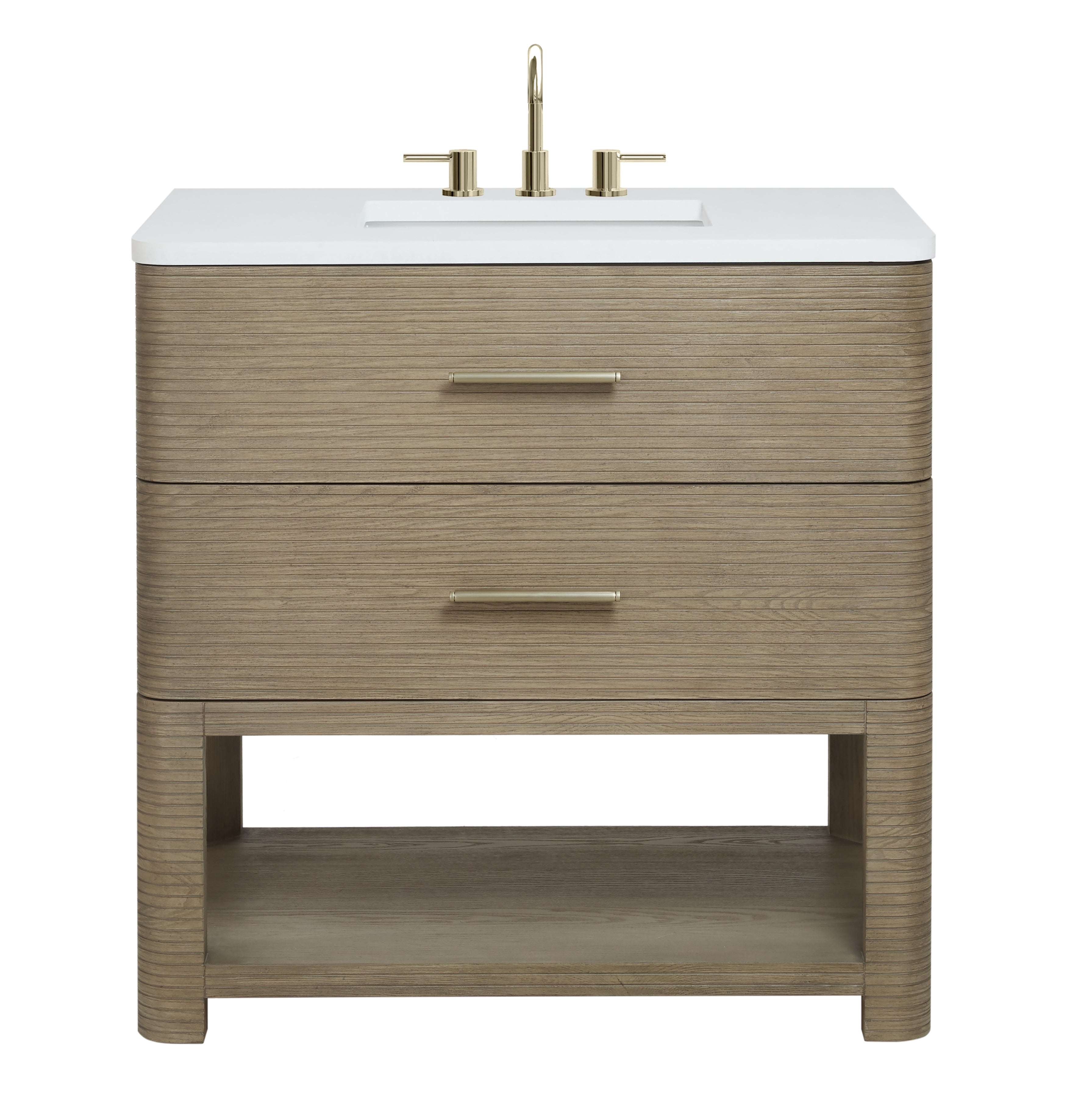 Lucian 36" Single Vanity - 3cm Stone Top