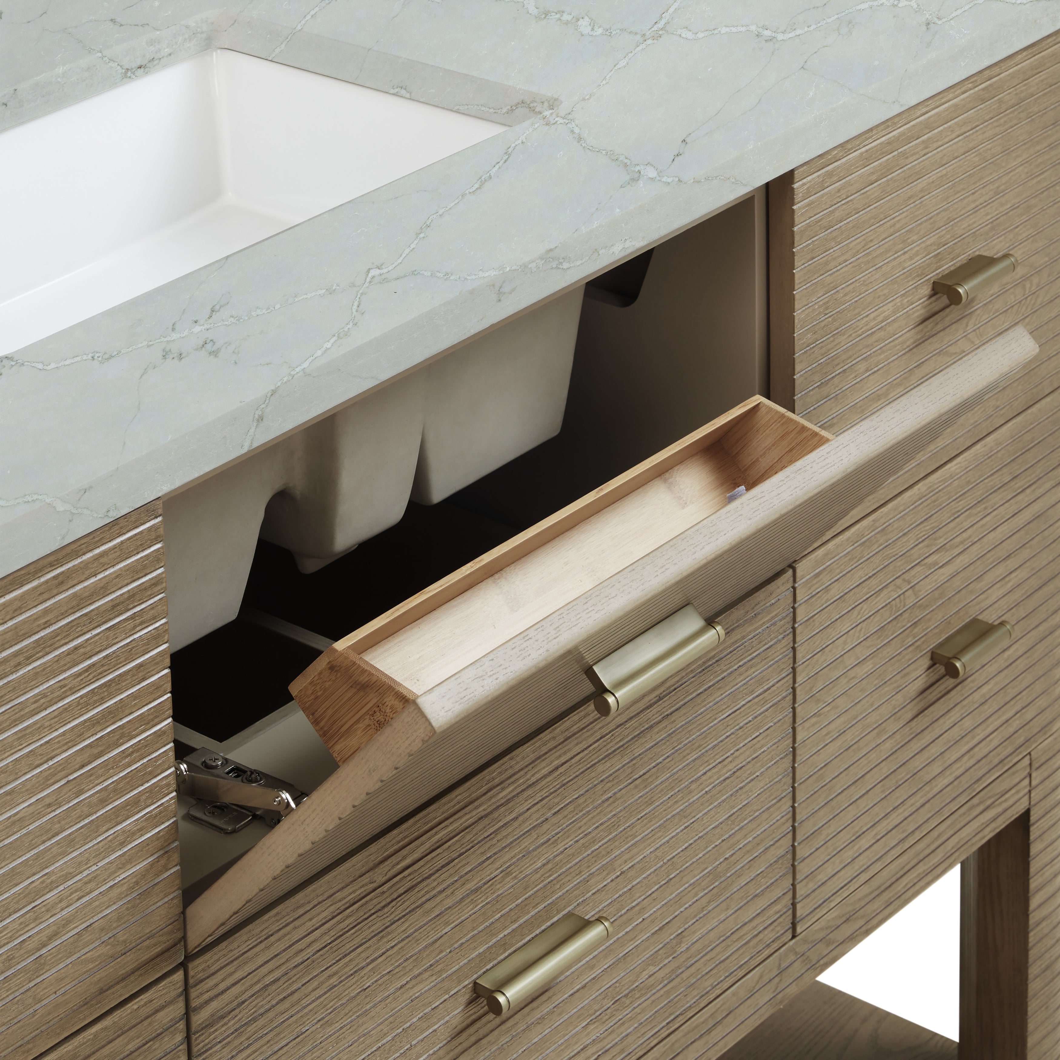 Lucian 48" Single Vanity - 3cm Stone Top