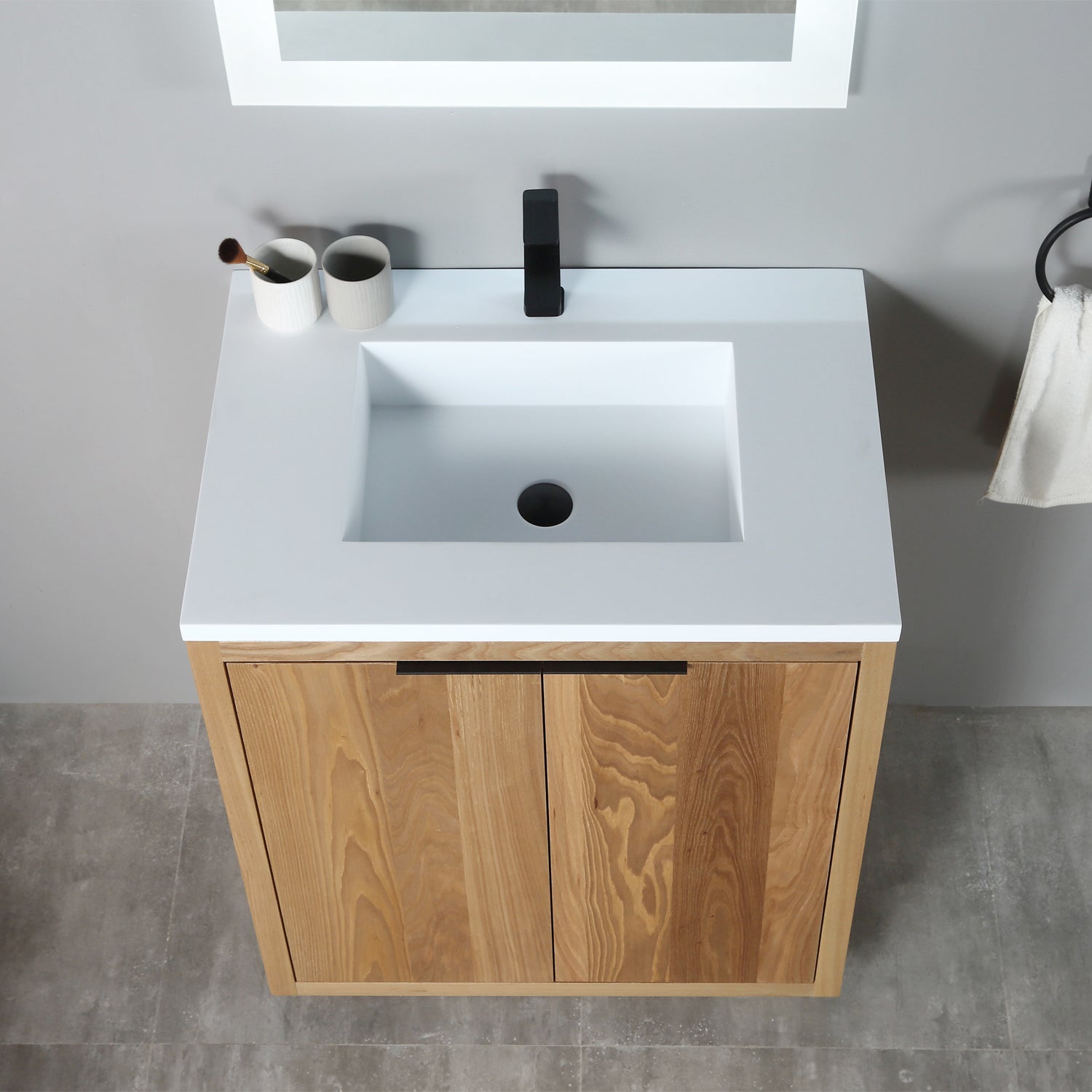 Hudson 31" Vanity - Integrated Rectangular Top