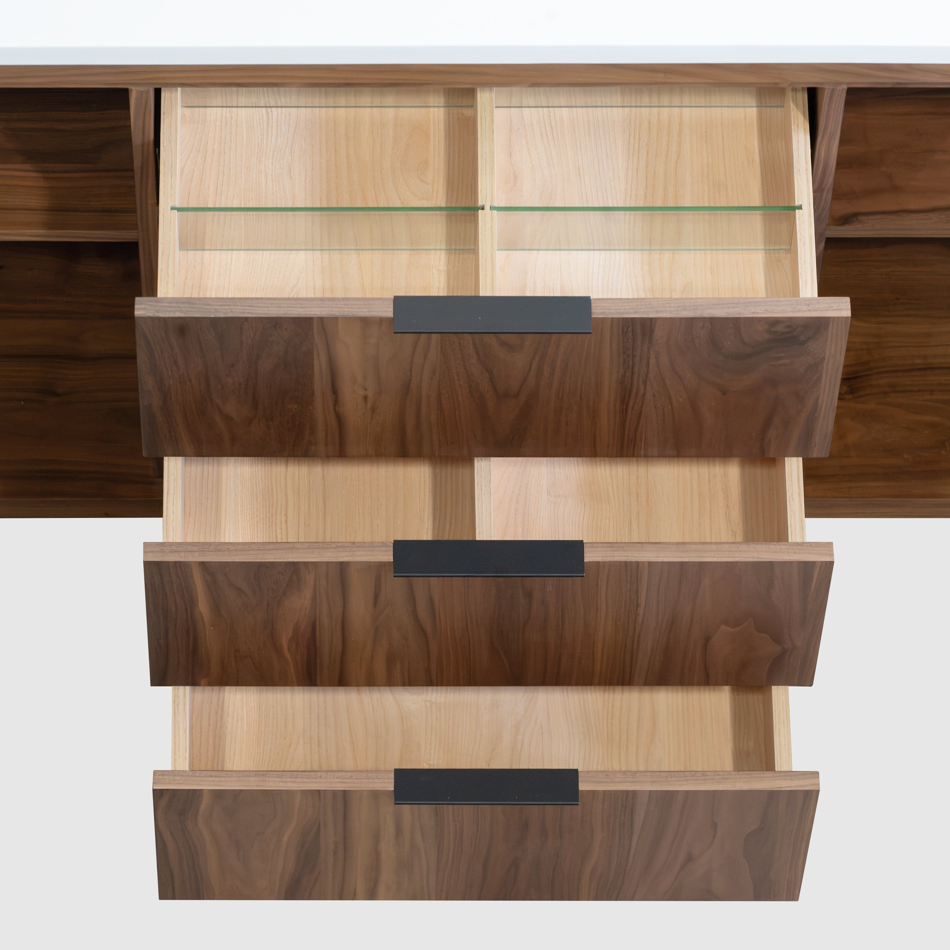 Hudson 72" Double Vanity - Integrated Rectangular Top