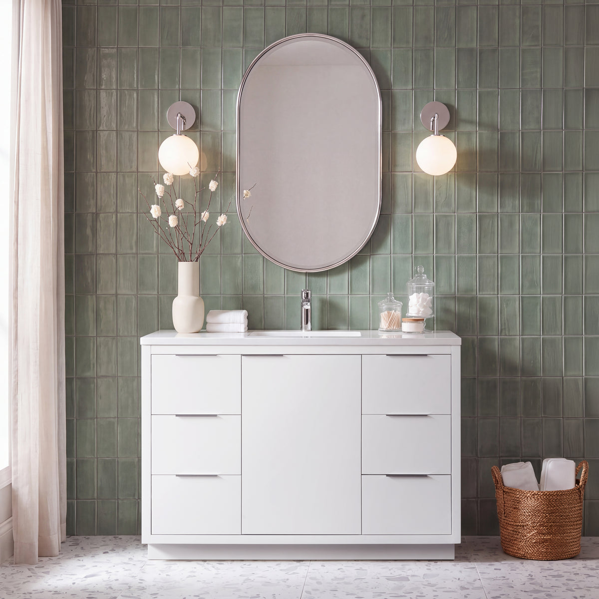 Hudson 49" Vanity - 3cm Stone Top