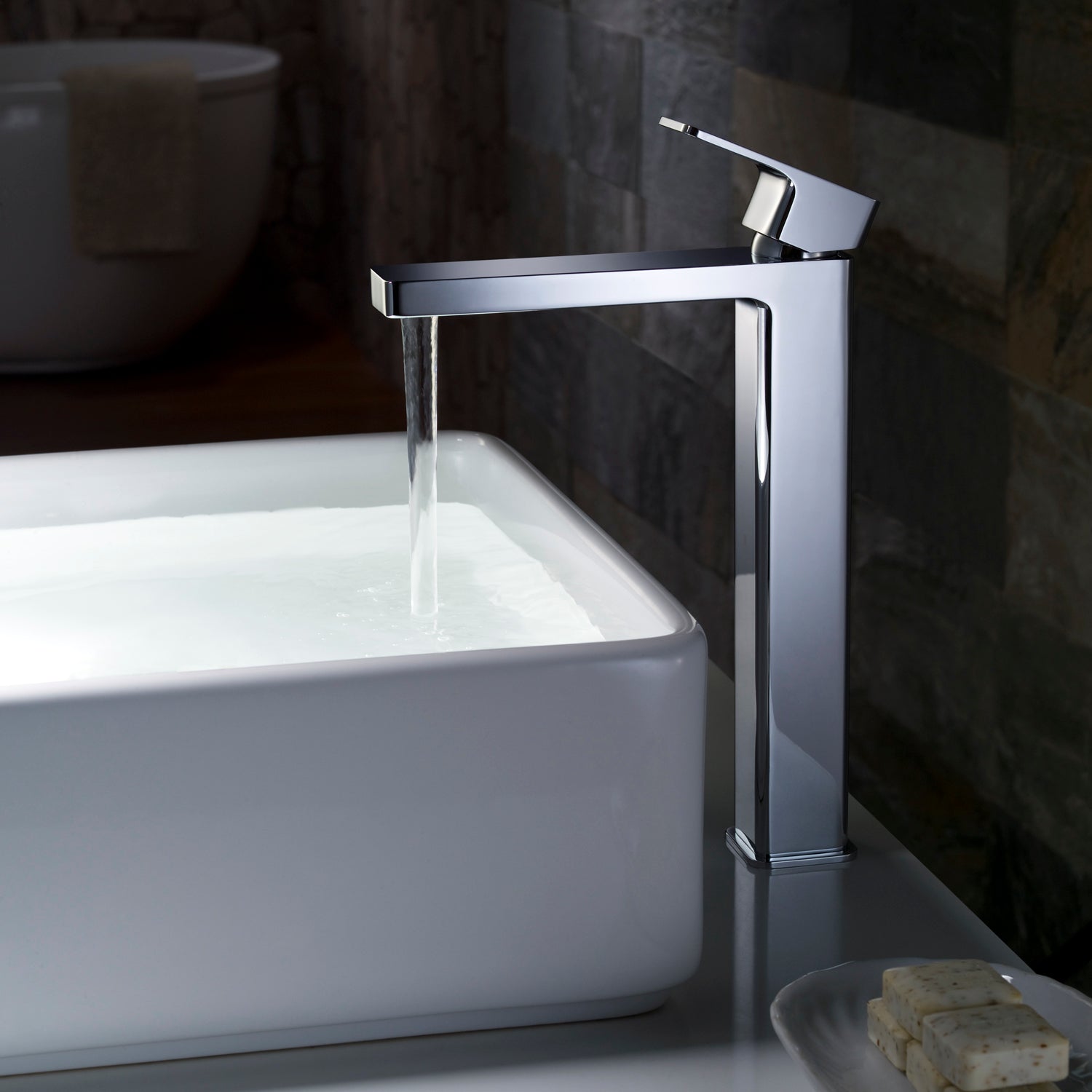 Nelson Tall Faucet - Single Hole