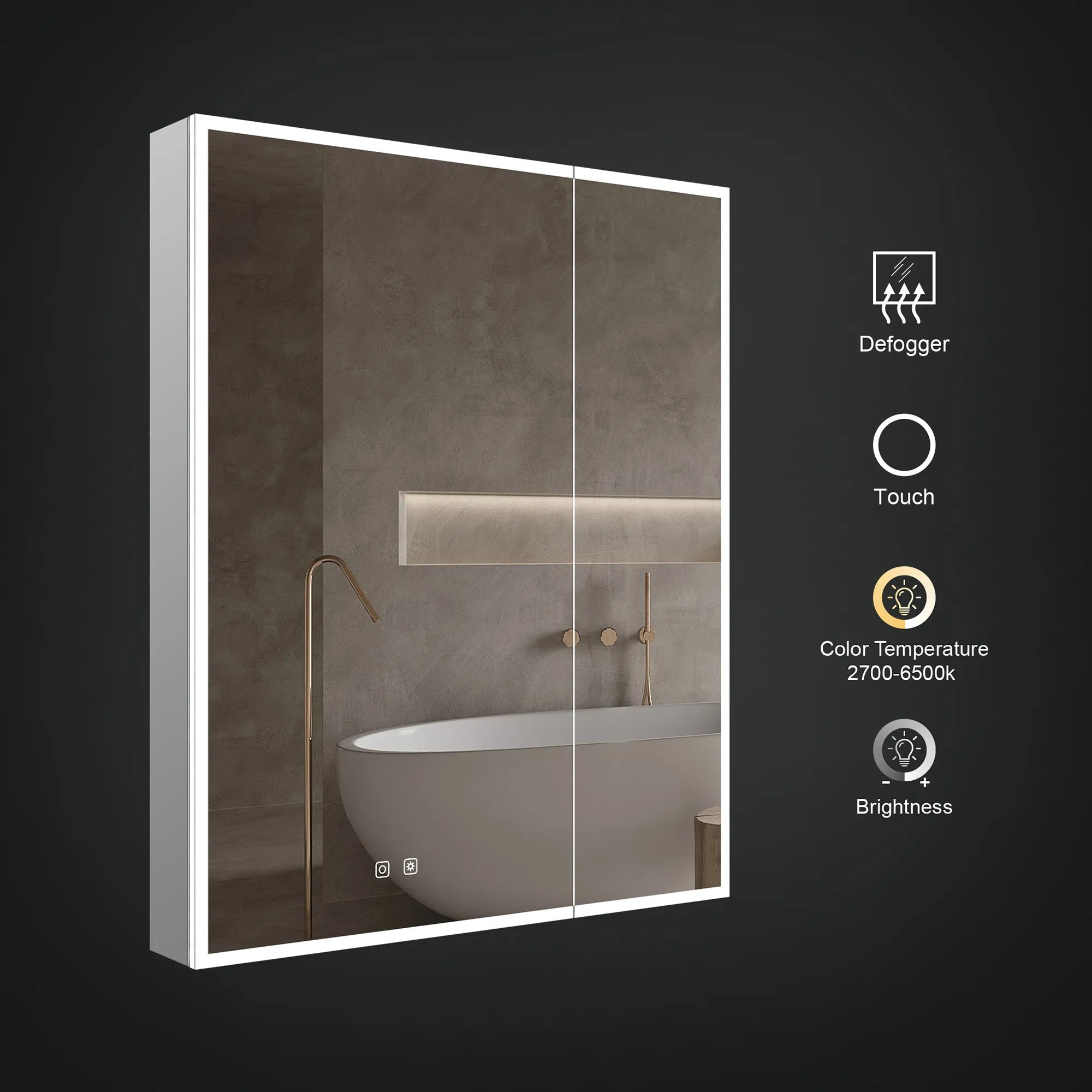 Jackson LED Medicine Cabinet