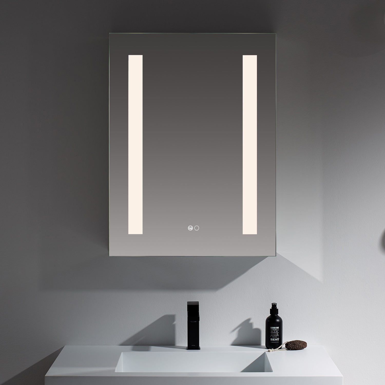 Lighted Mirror Cabinet 24"