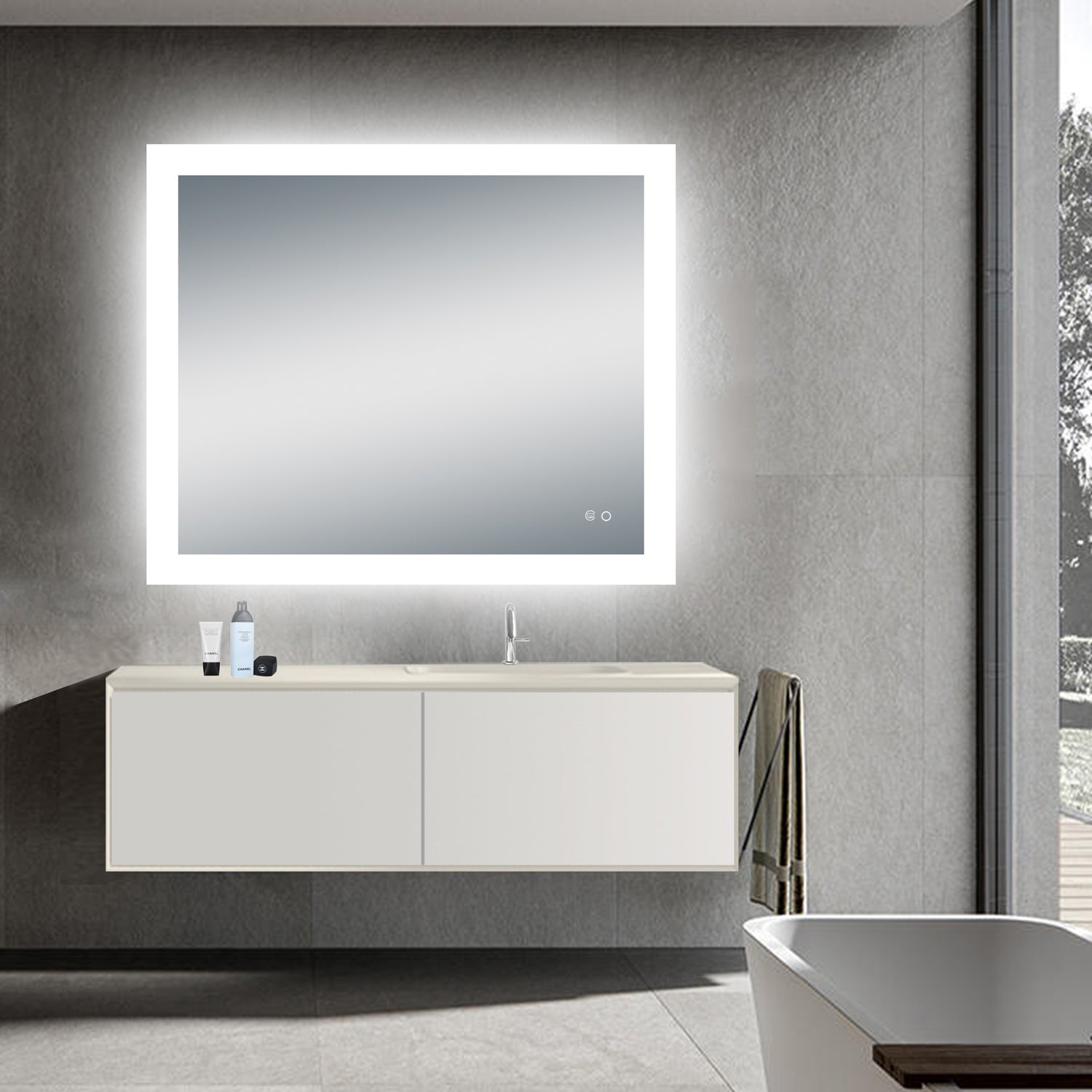 Hotel Lighted Mirror