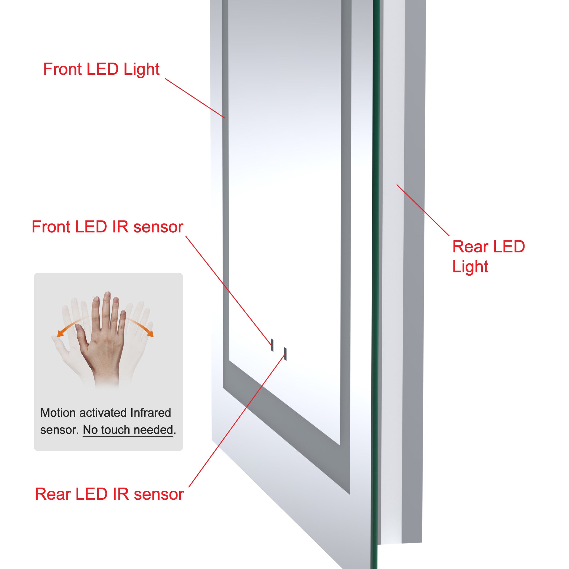 Legacy Lighted Mirror