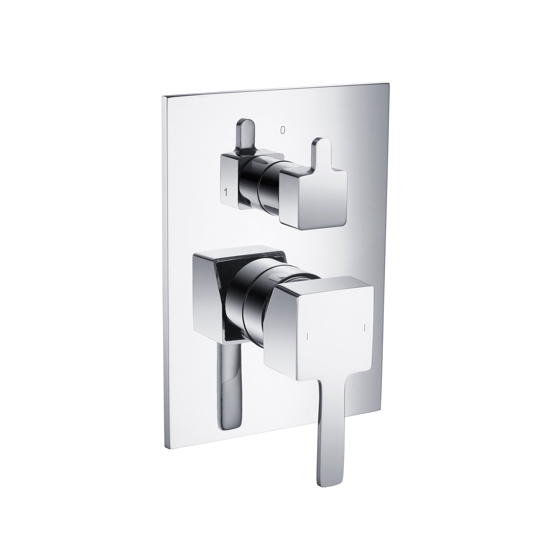 Two Way Pressure Balance Valve and Trim Set - Square