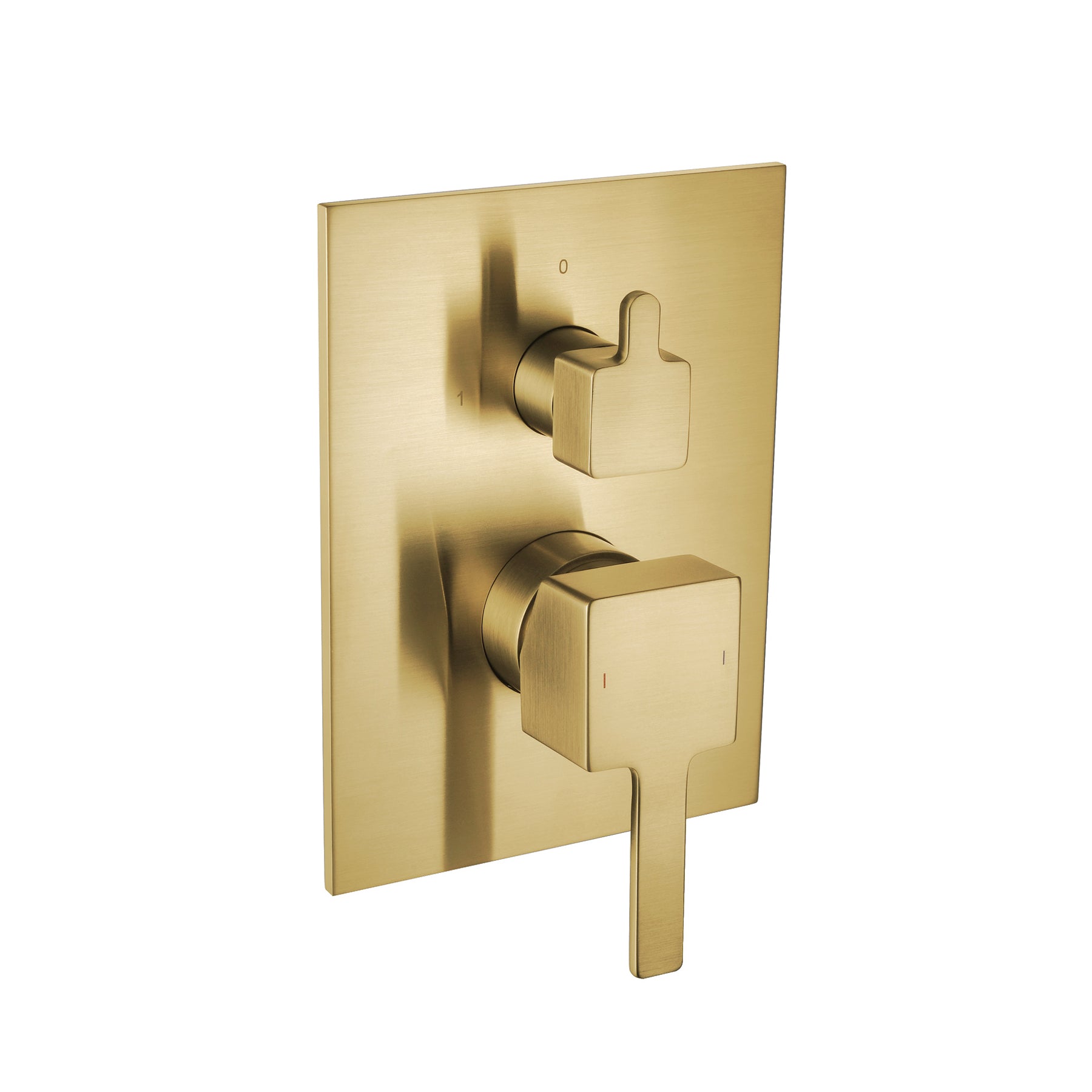 Two Way Pressure Balance Valve and Trim Set - Square