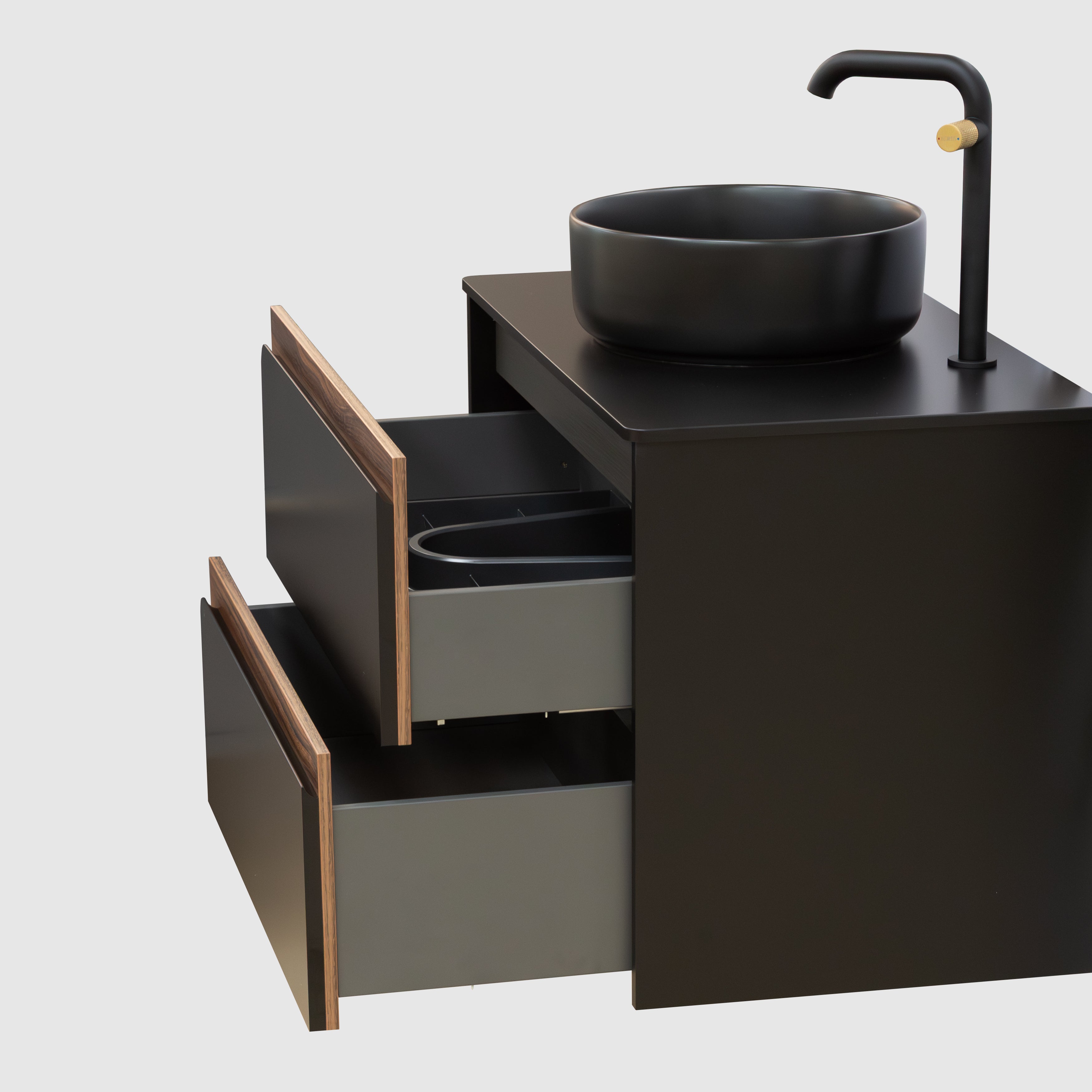 Indico 32" Vanity - Compatech Top & Vessel Sink
