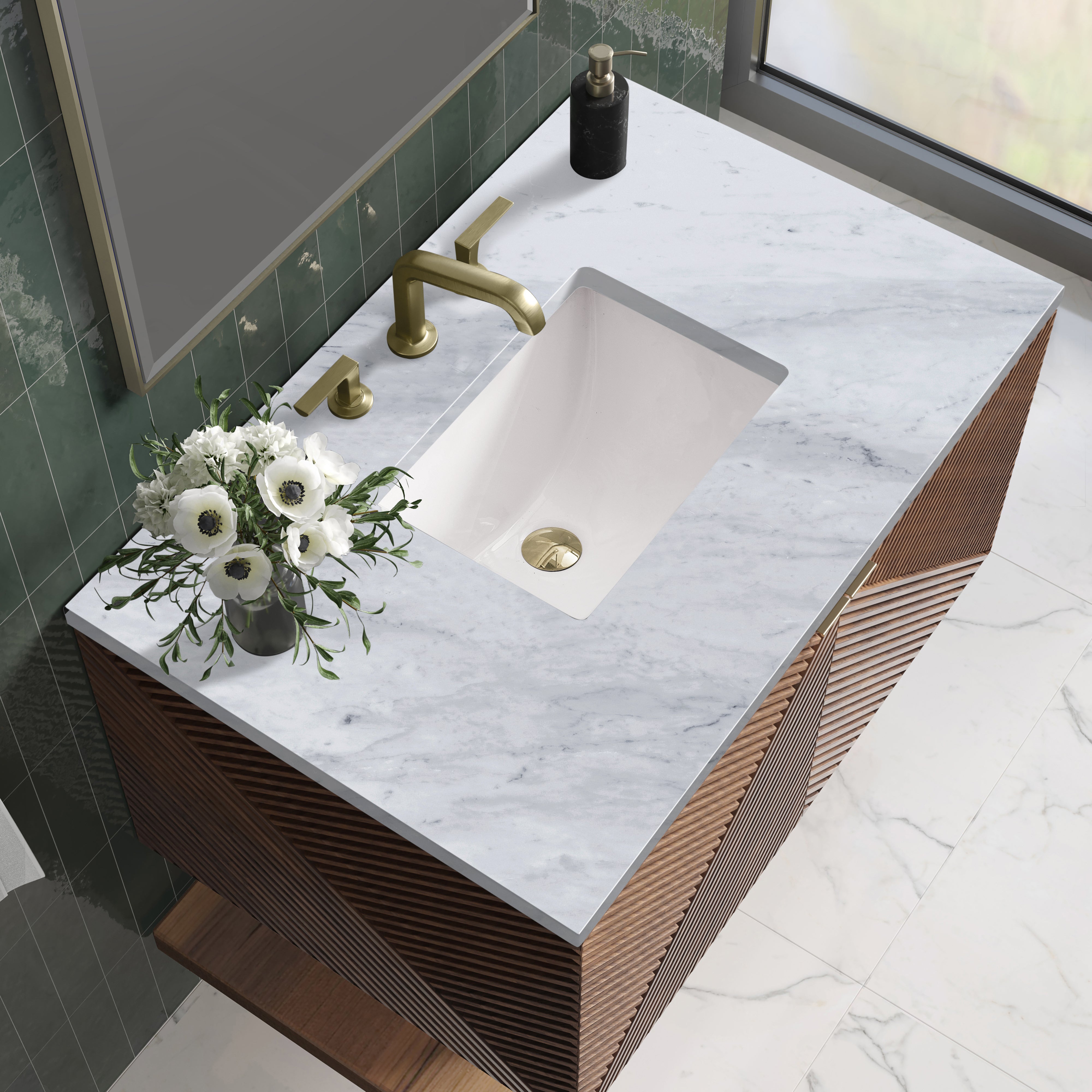 Marcello 36" Single Vanity - 3cm Stone Top