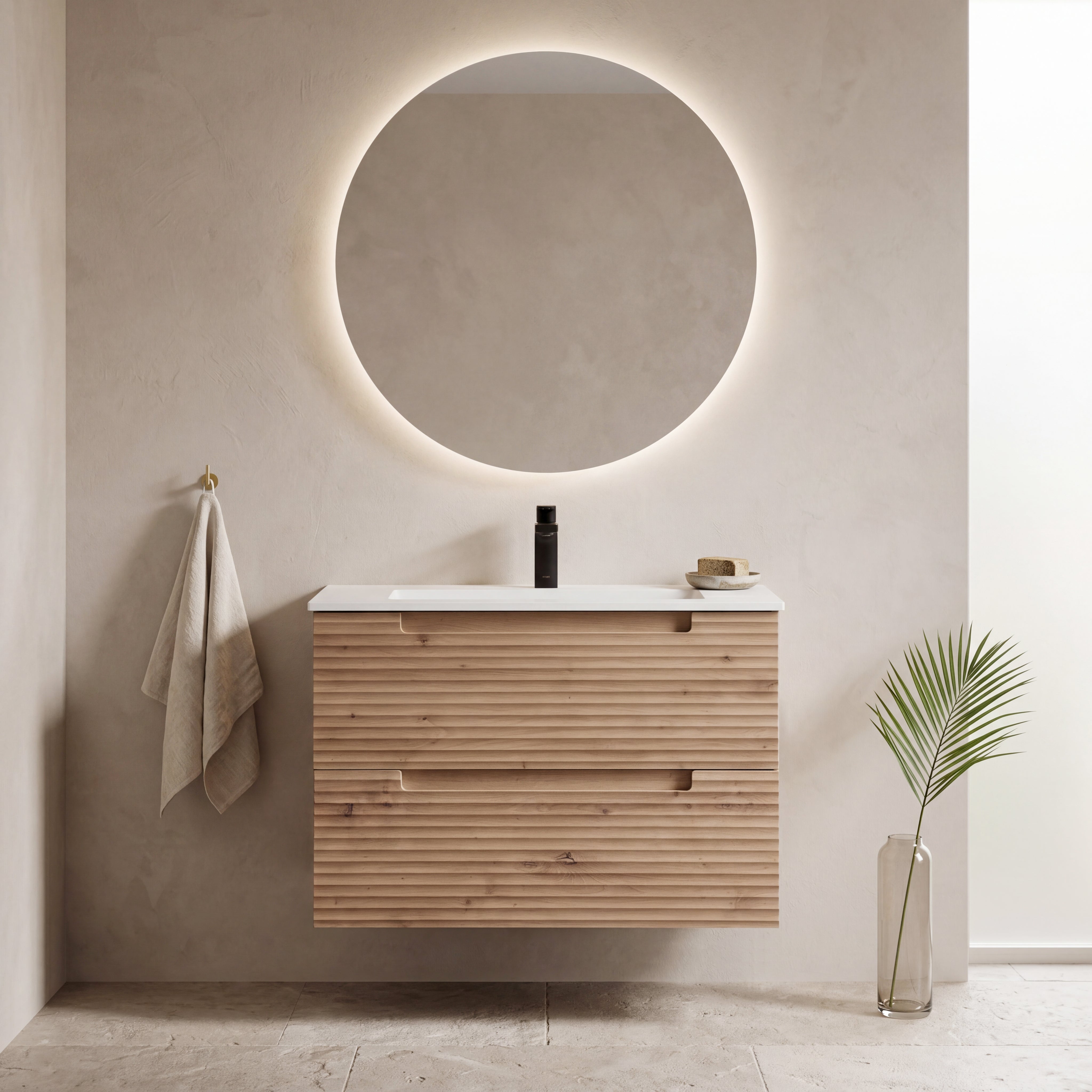 Kyoto 32" Vanity - Hasvik Mineral Basin