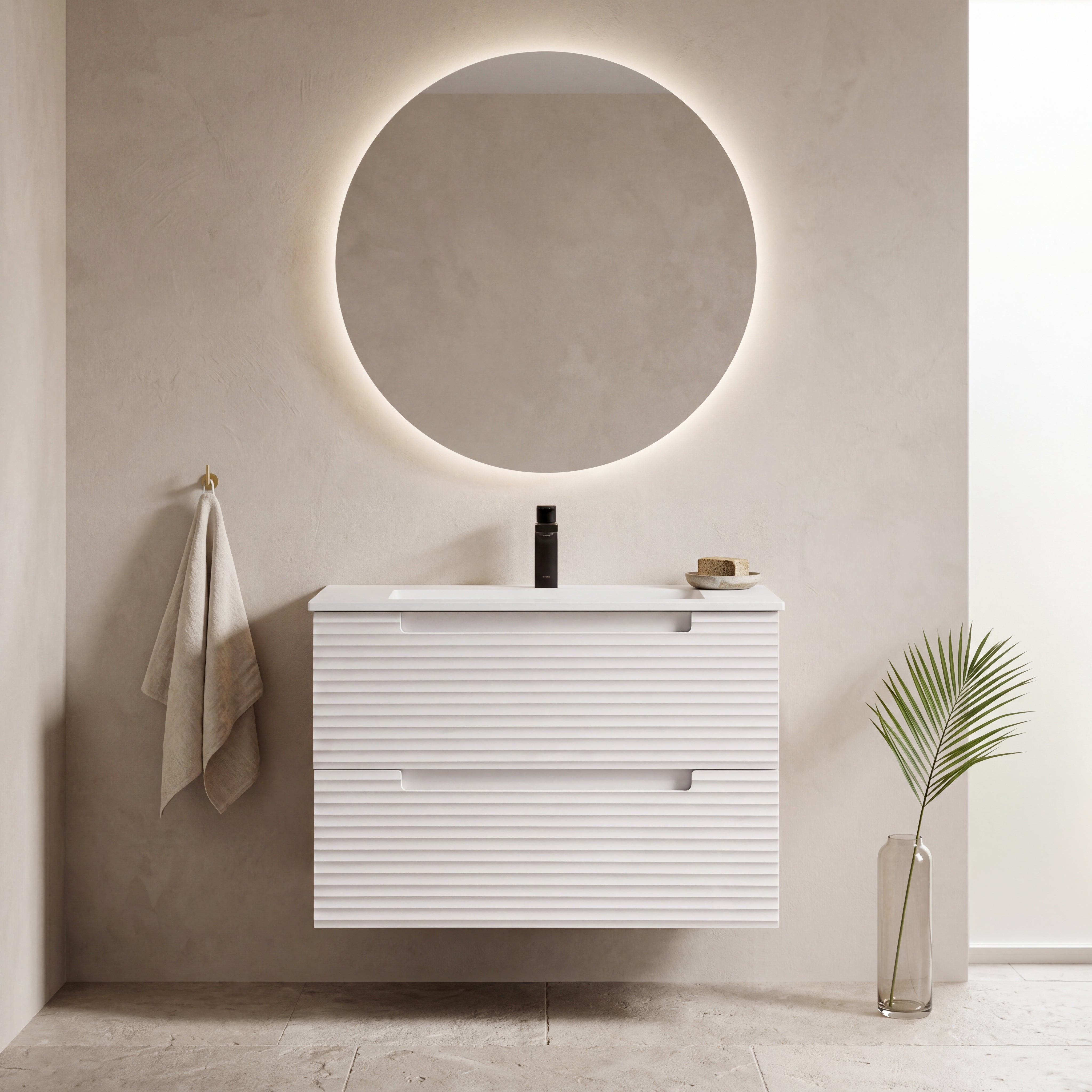 Kyoto 32" Vanity - Hasvik Mineral Basin