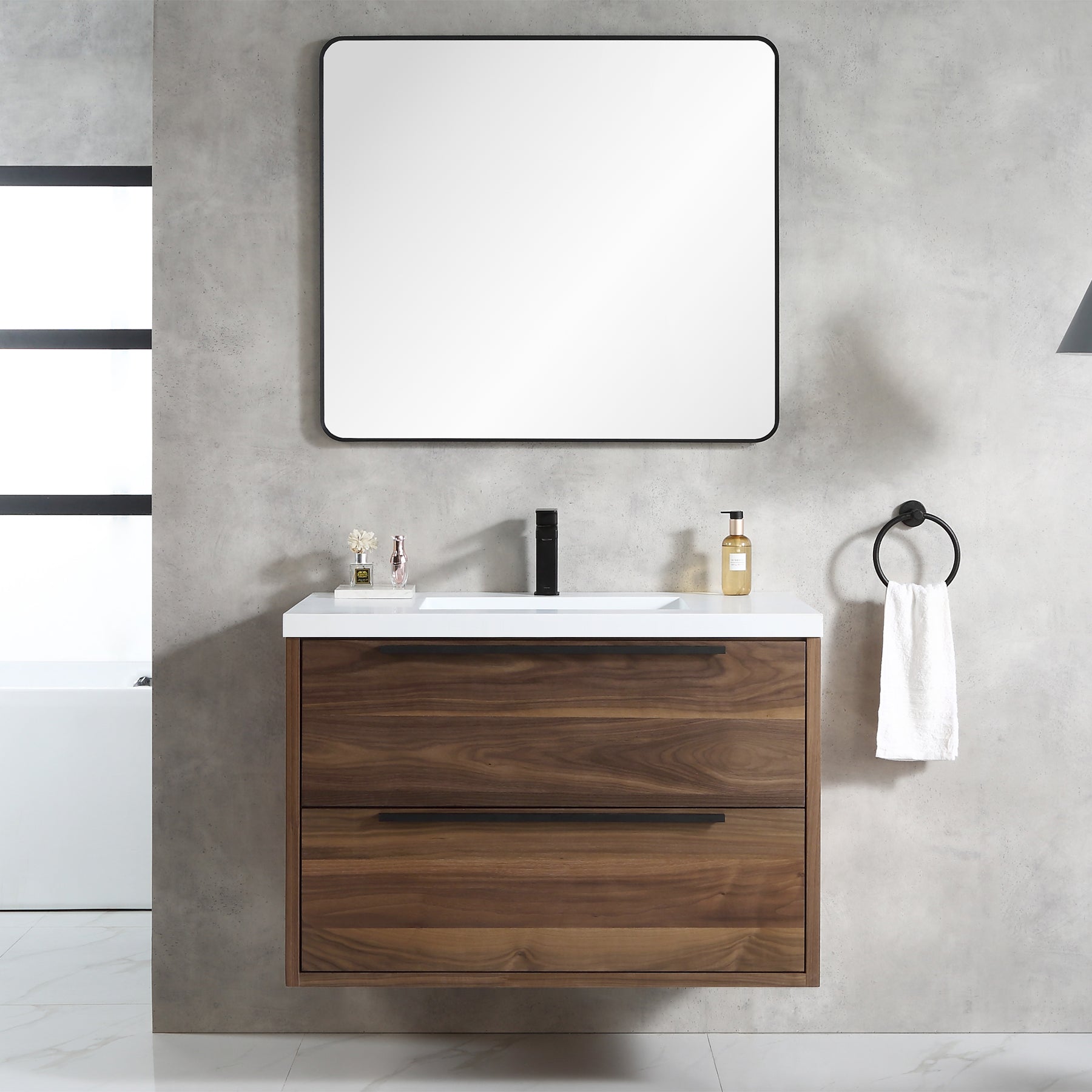 Parker 37" Vanity - Integrated Infinity Top
