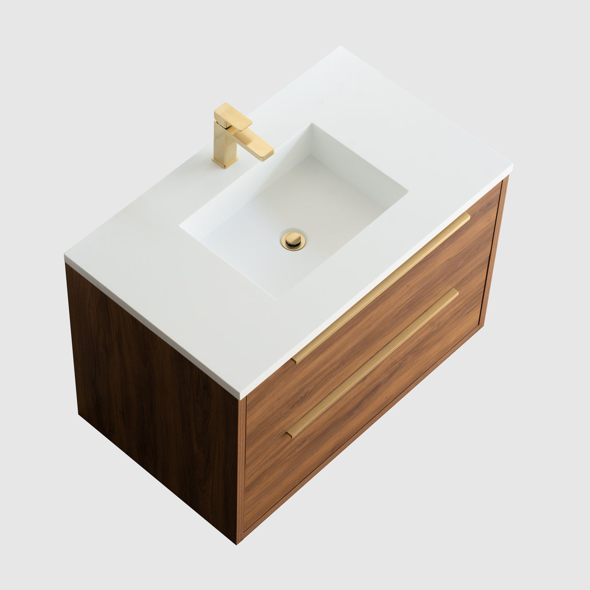 Parker 37" Vanity - Integrated Rectangular Top