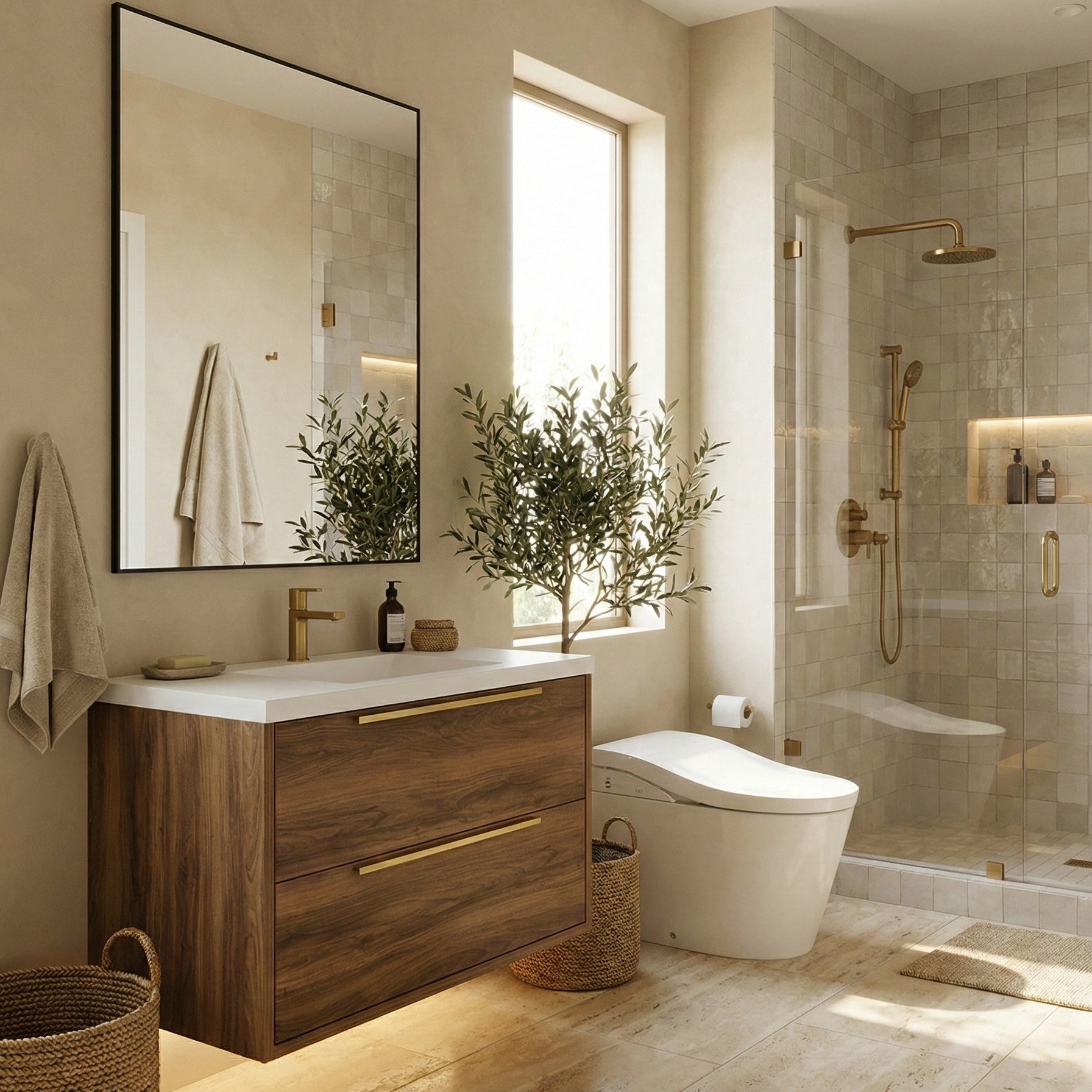 Parker 42" Vanity - Integrated Rectangular Top