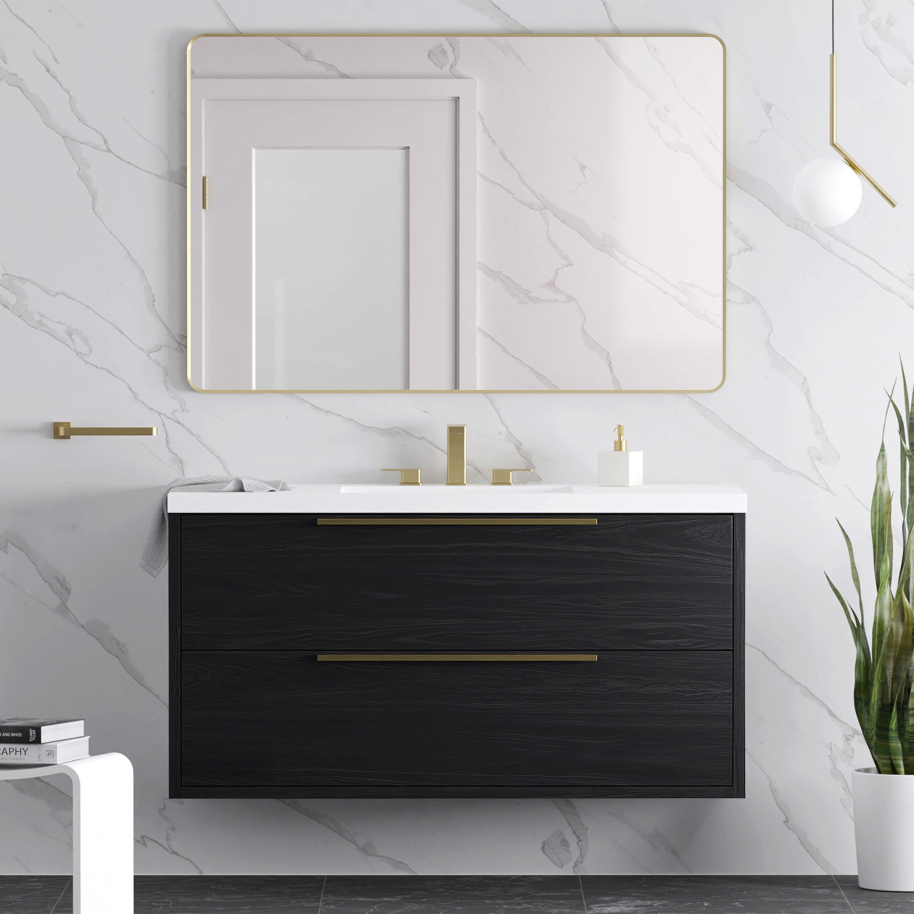 Parker 49" Vanity - Integrated Infinity Top