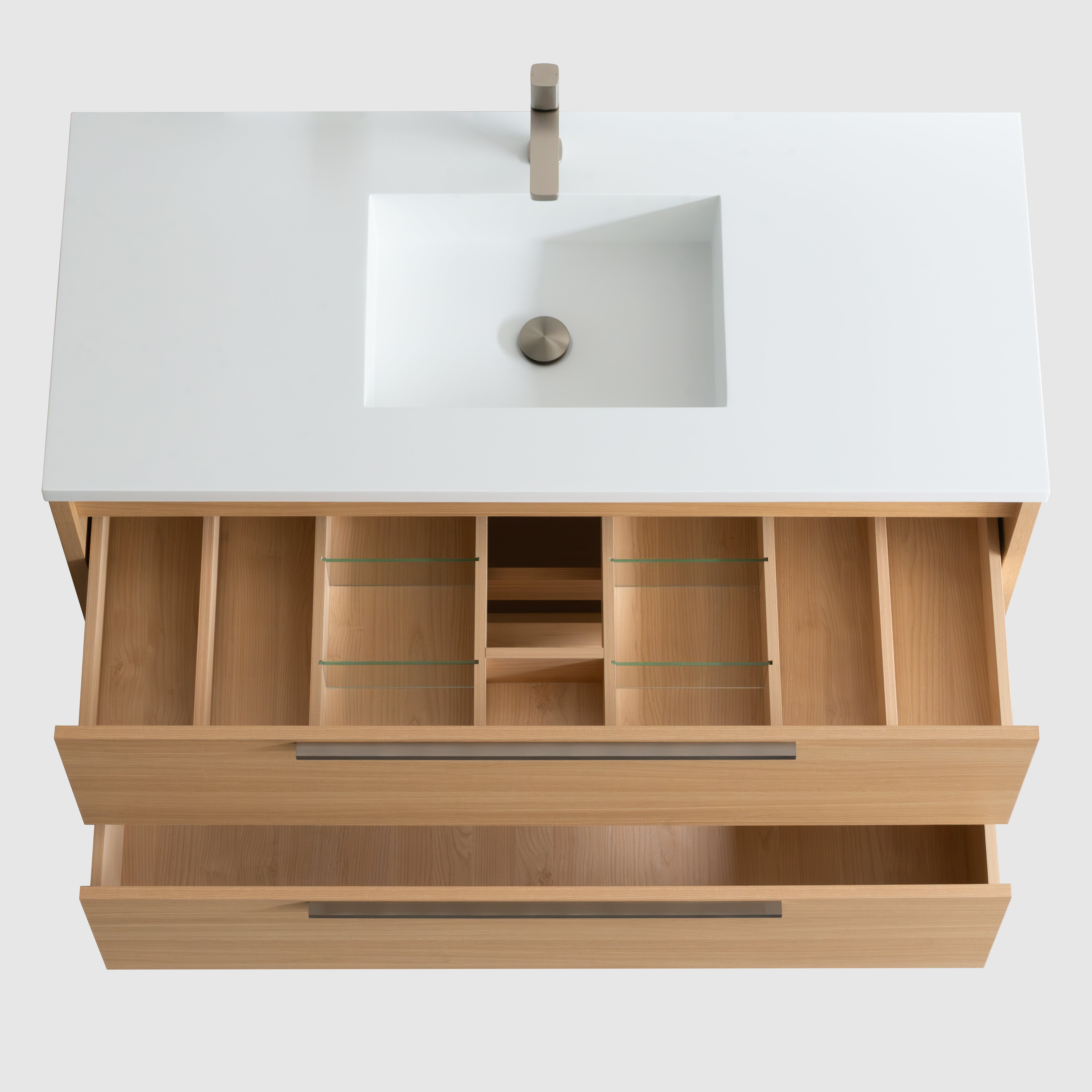 Parker 49" Vanity - Integrated Rectangular Top