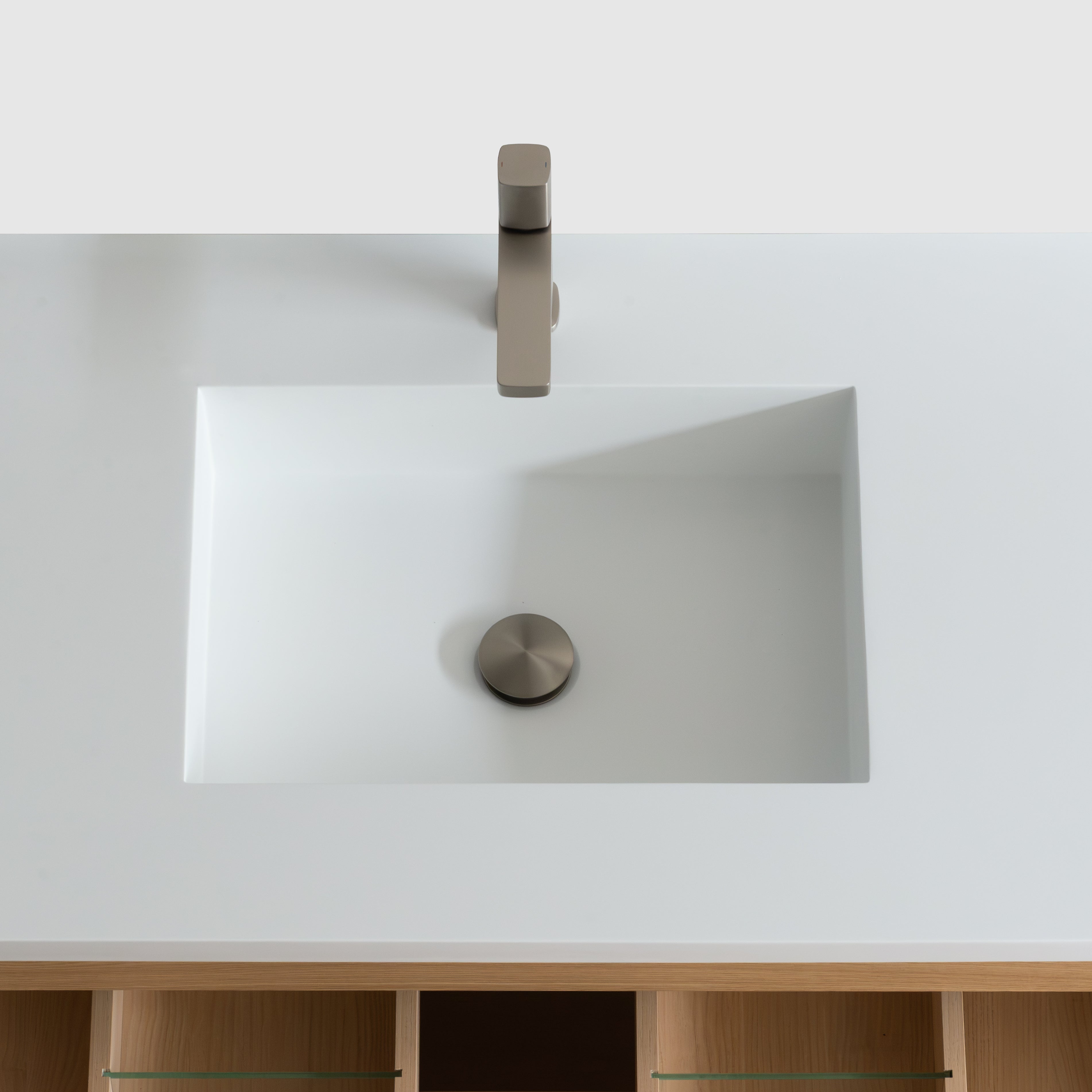 Parker 49" Vanity - Integrated Rectangular Top