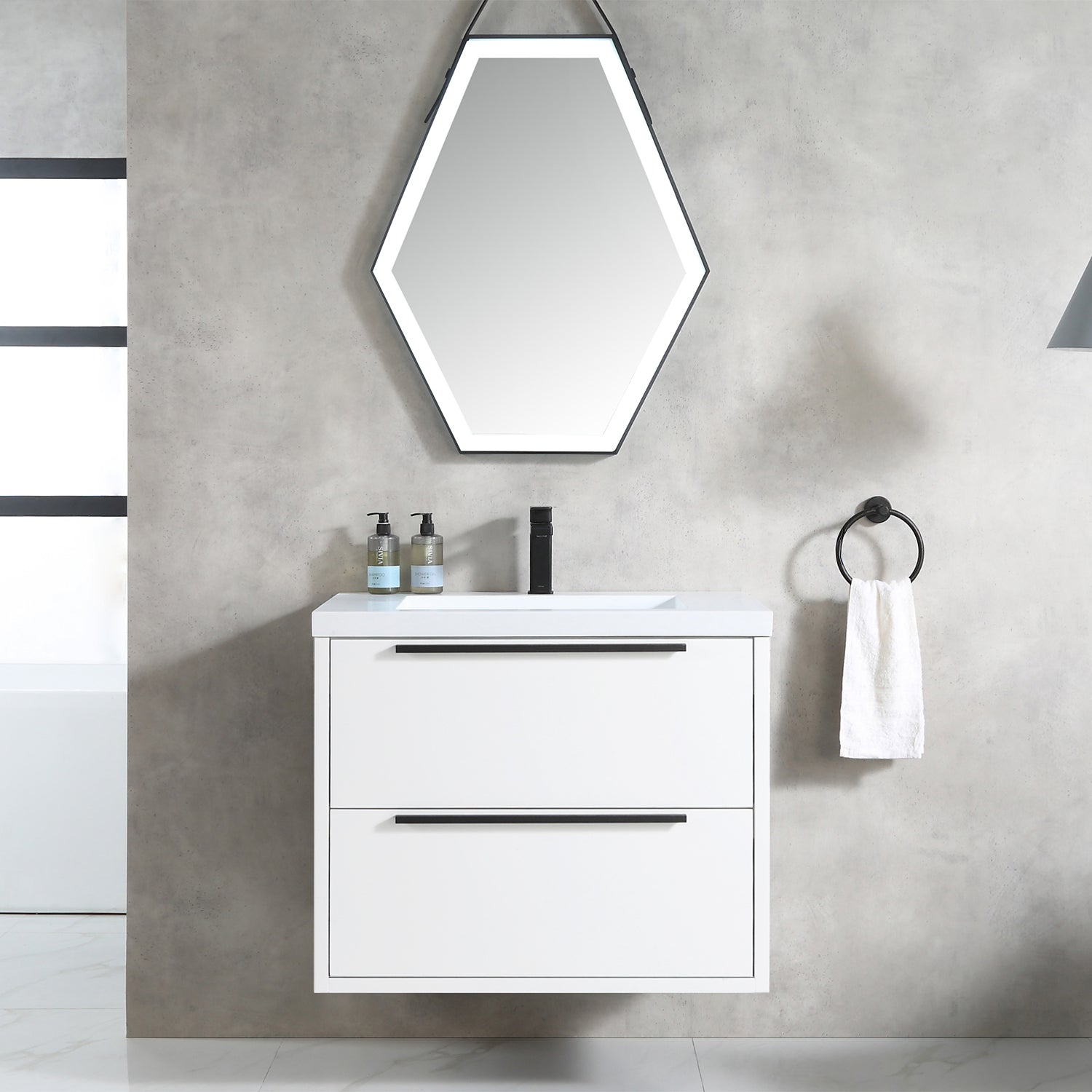 Parker 31" Vanity - Integrated Infinity Top