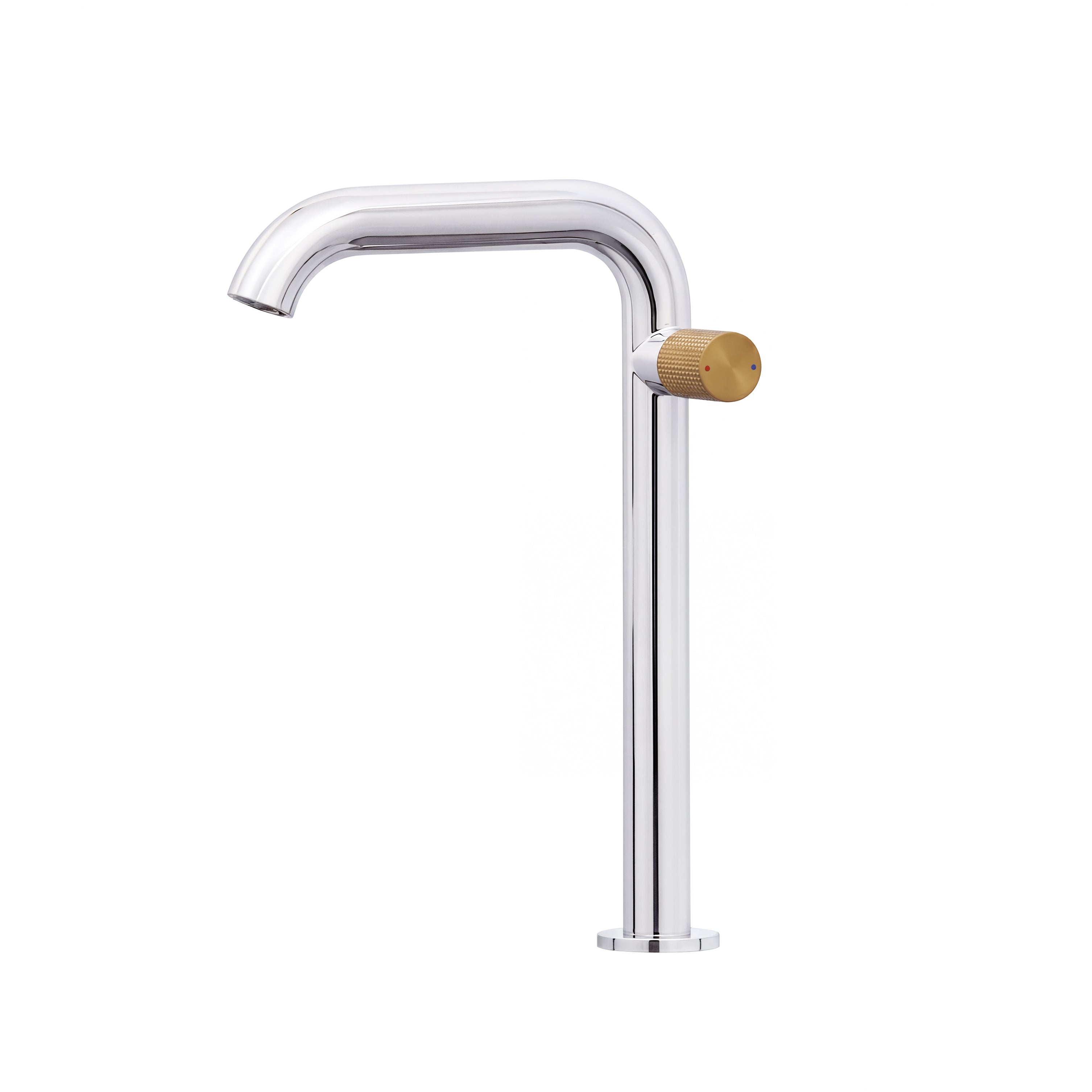 Agrippina - Side Handle Vessel Lavatory Faucet in Polished Chrome