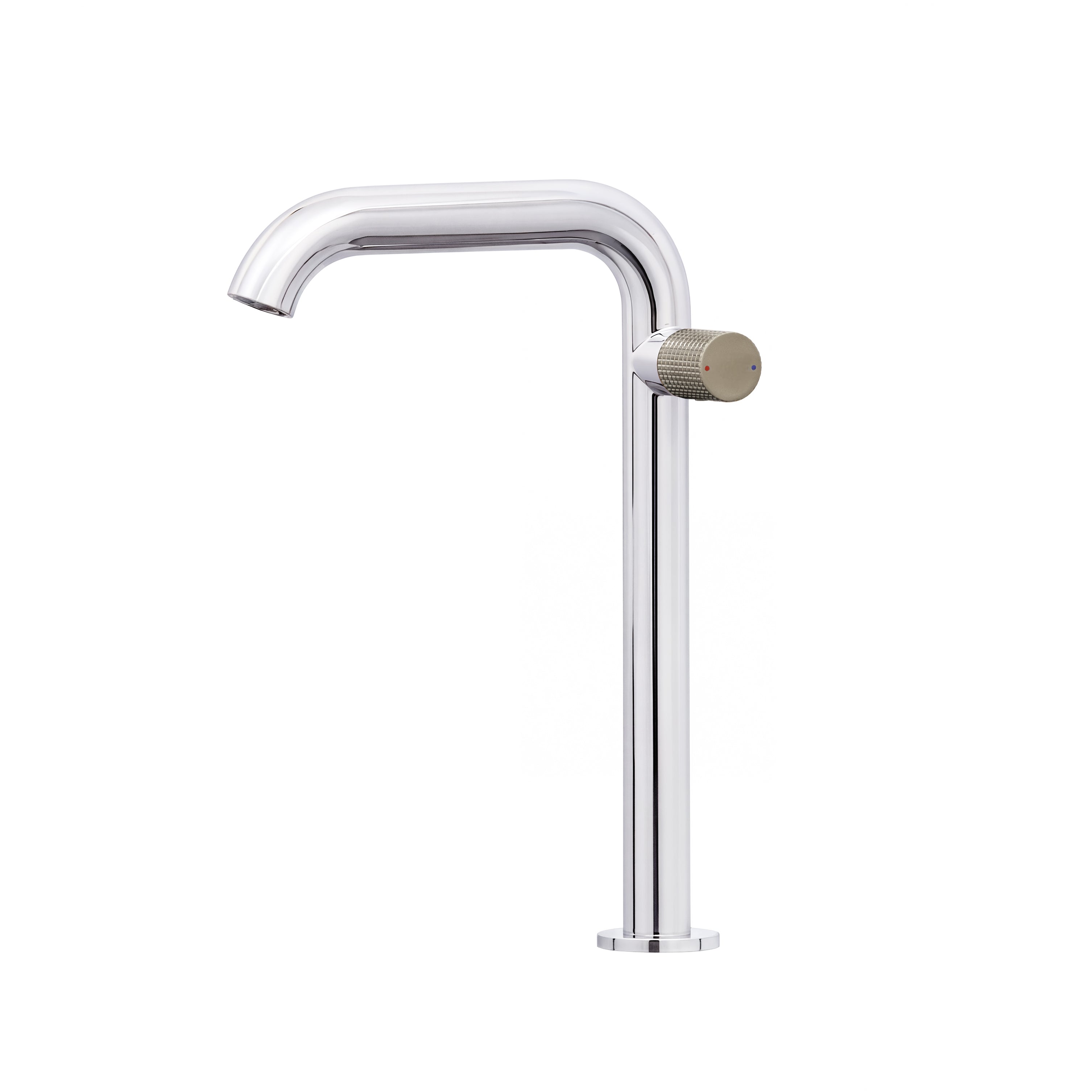 Agrippina - Side Handle Vessel Lavatory Faucet in Polished Chrome