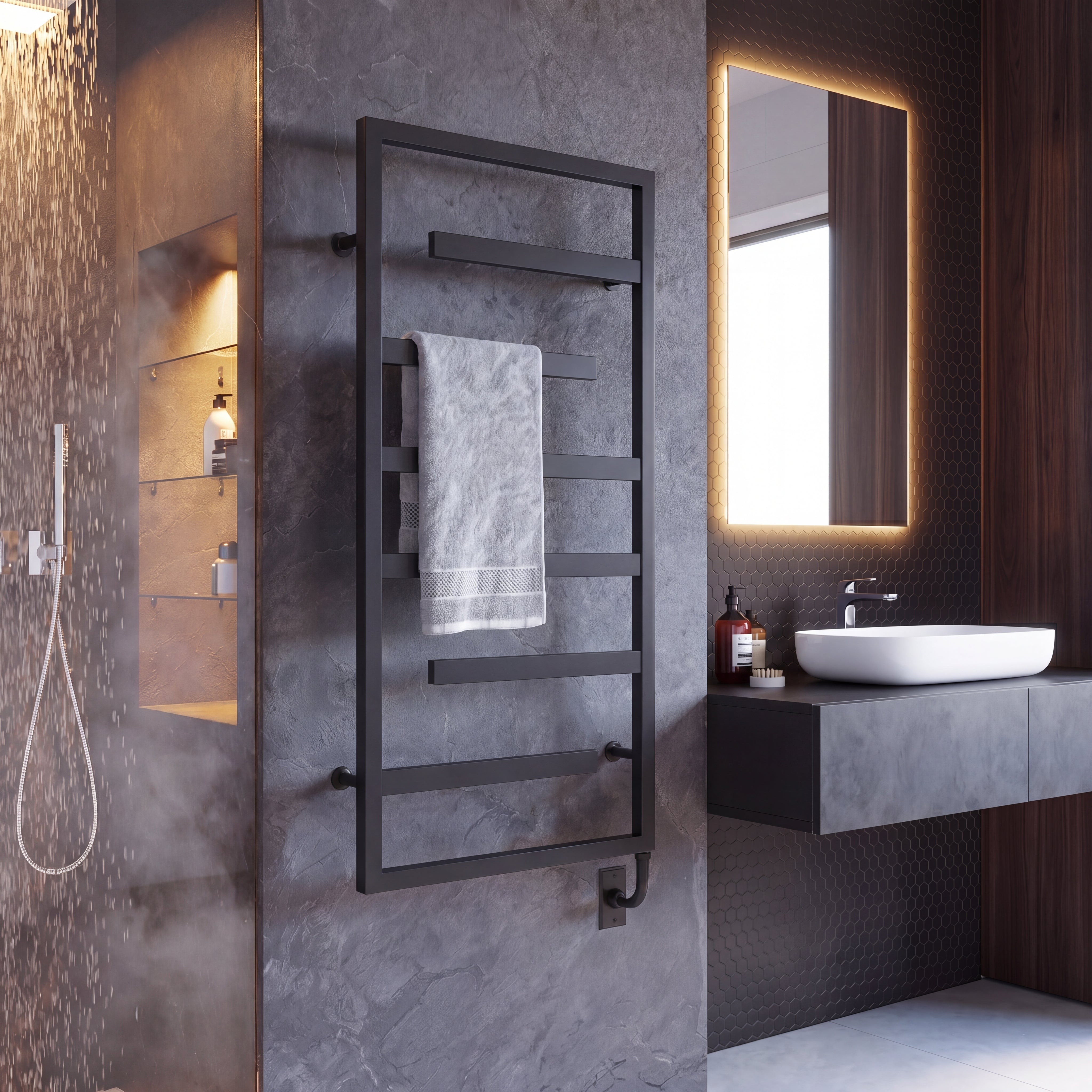 23.5″ x 47.5″ Vasto Towel Warmer