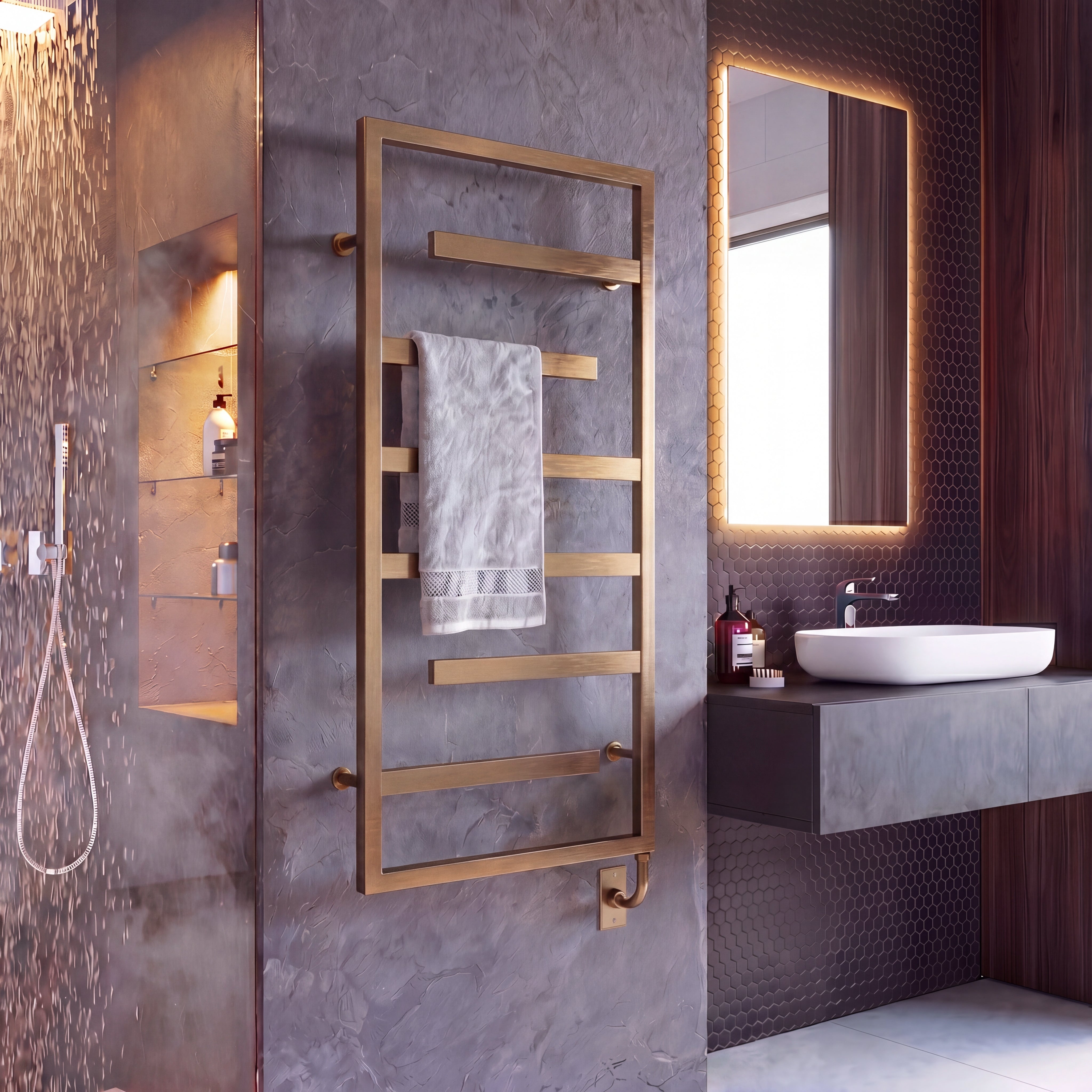 23.5″ x 47.5″ Vasto Towel Warmer