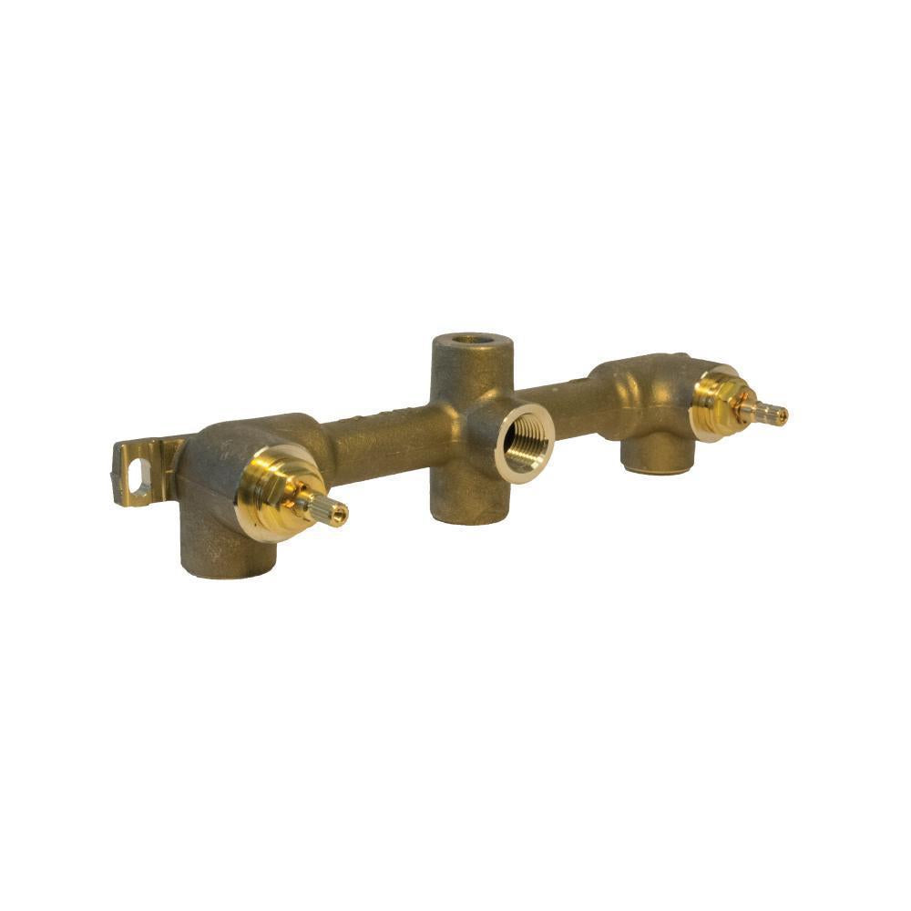 Serie 100™ - Two Handle Wall Mounted Bathroom Faucet