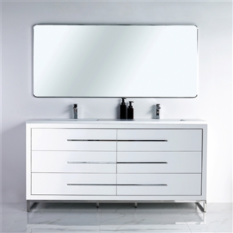 Vanity Adrian 72 D - Solid Surface