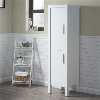 68'' Tall Linen Cabinet | Contemporary Tall Bathroom Storage