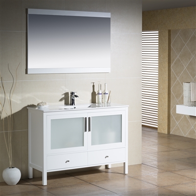 Vanity Fulton 48 with Porcelain Top