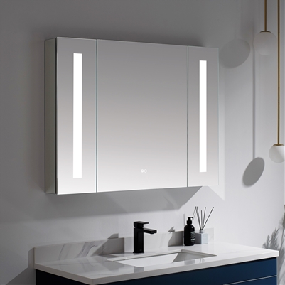 Lighted Mirror Cabinet 42"