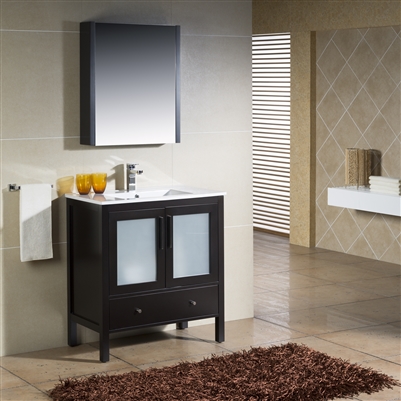Vanity Fulton 32 with Porcelain top